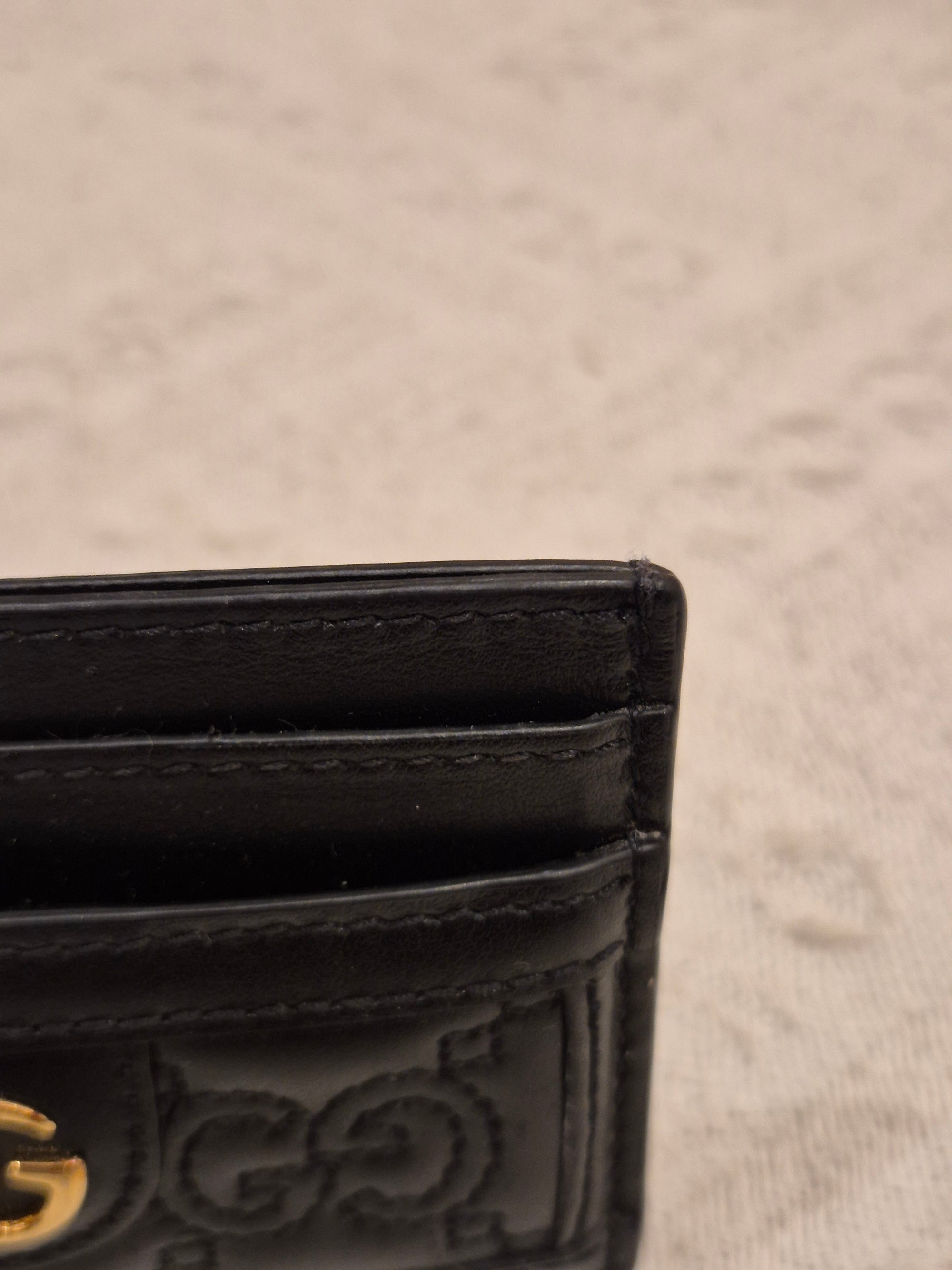 Gucci Card Holder GG Embossed