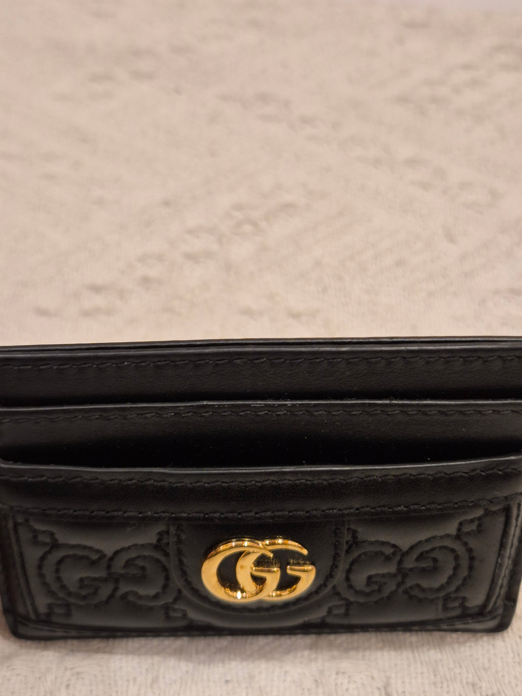 Gucci Card Holder GG Embossed