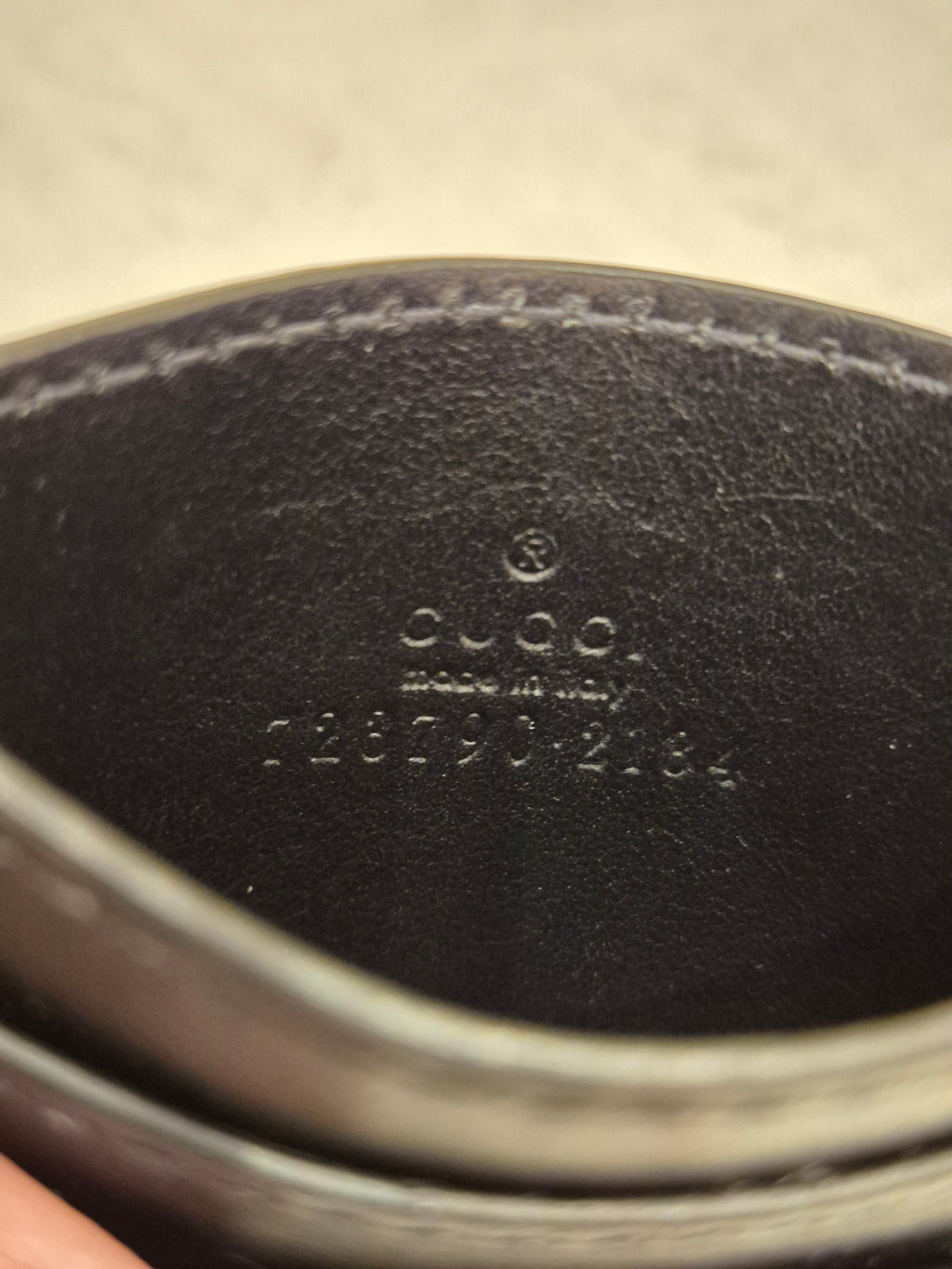 Gucci Card Holder GG Embossed