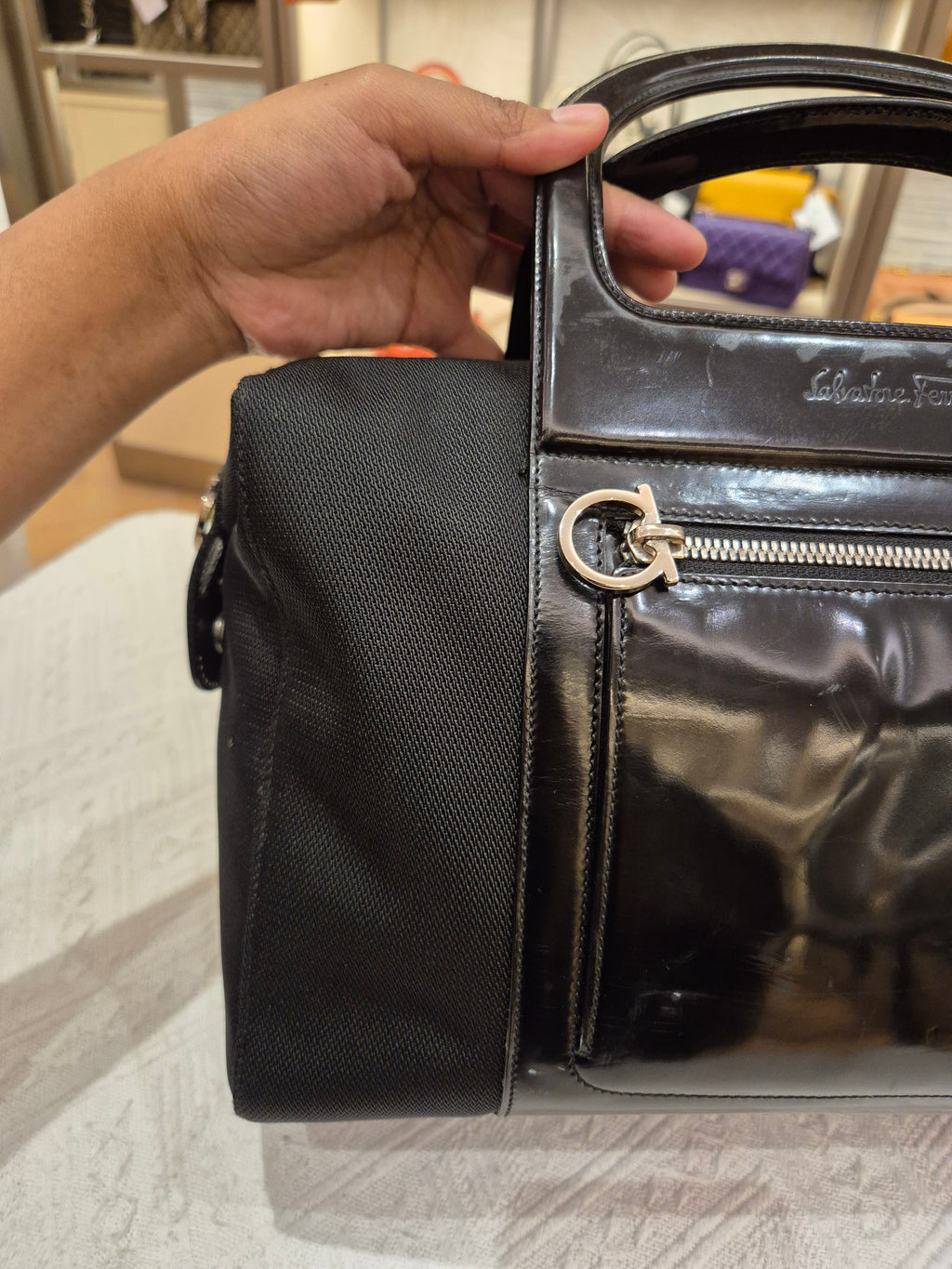 Salvatore Ferragamo Handbag Black