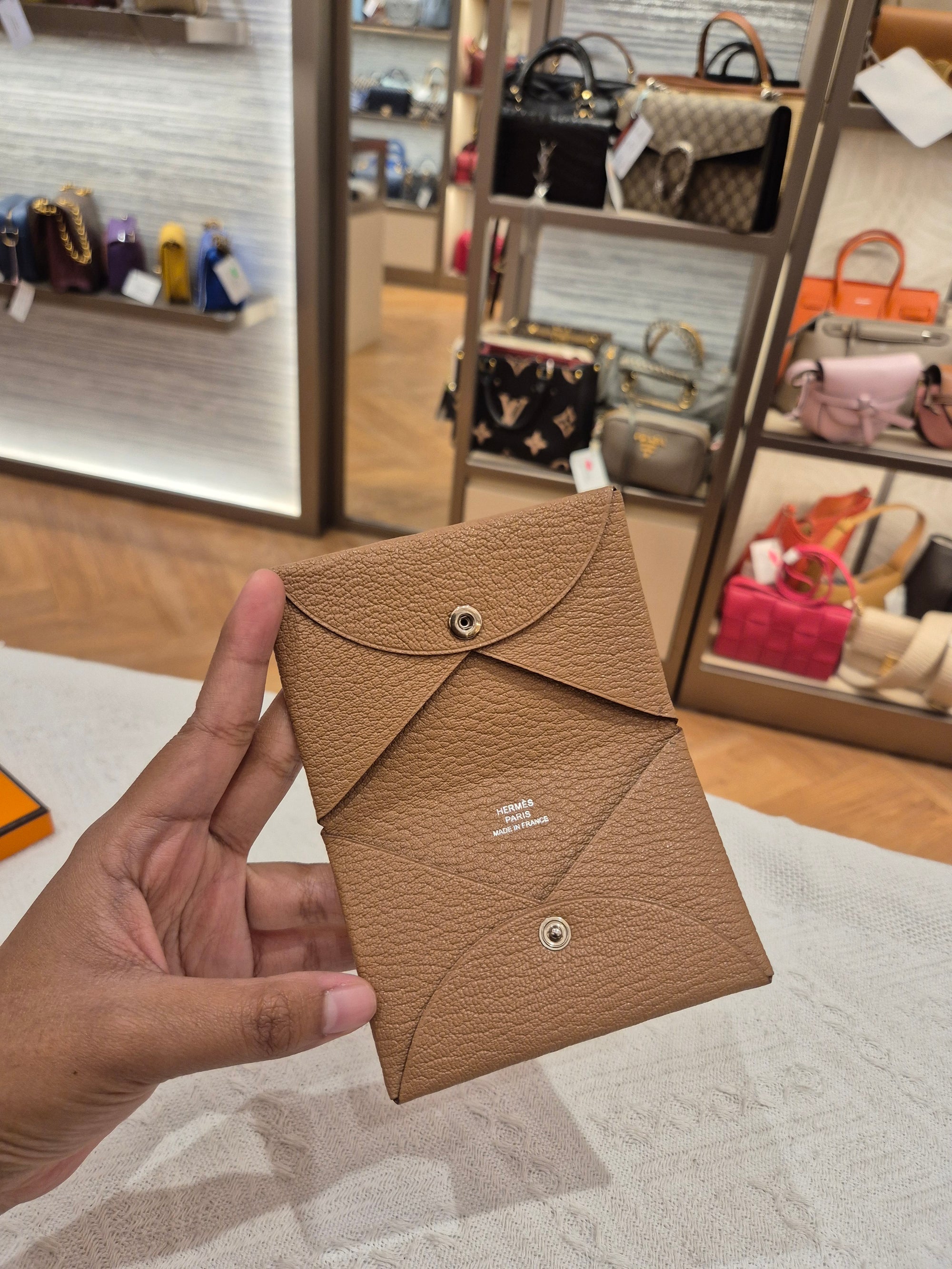 Hermes Calvi Brown