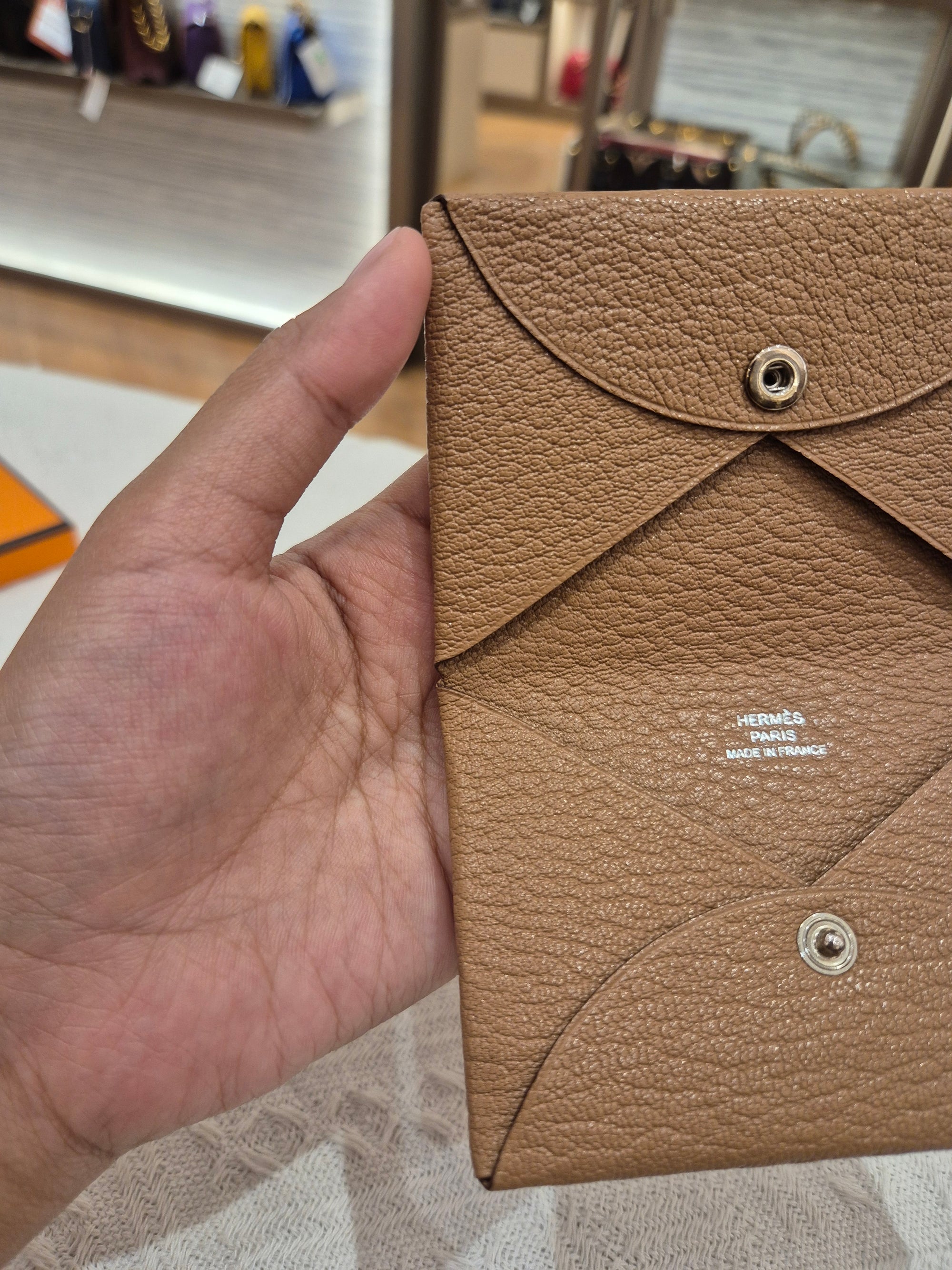 Hermes Calvi Brown