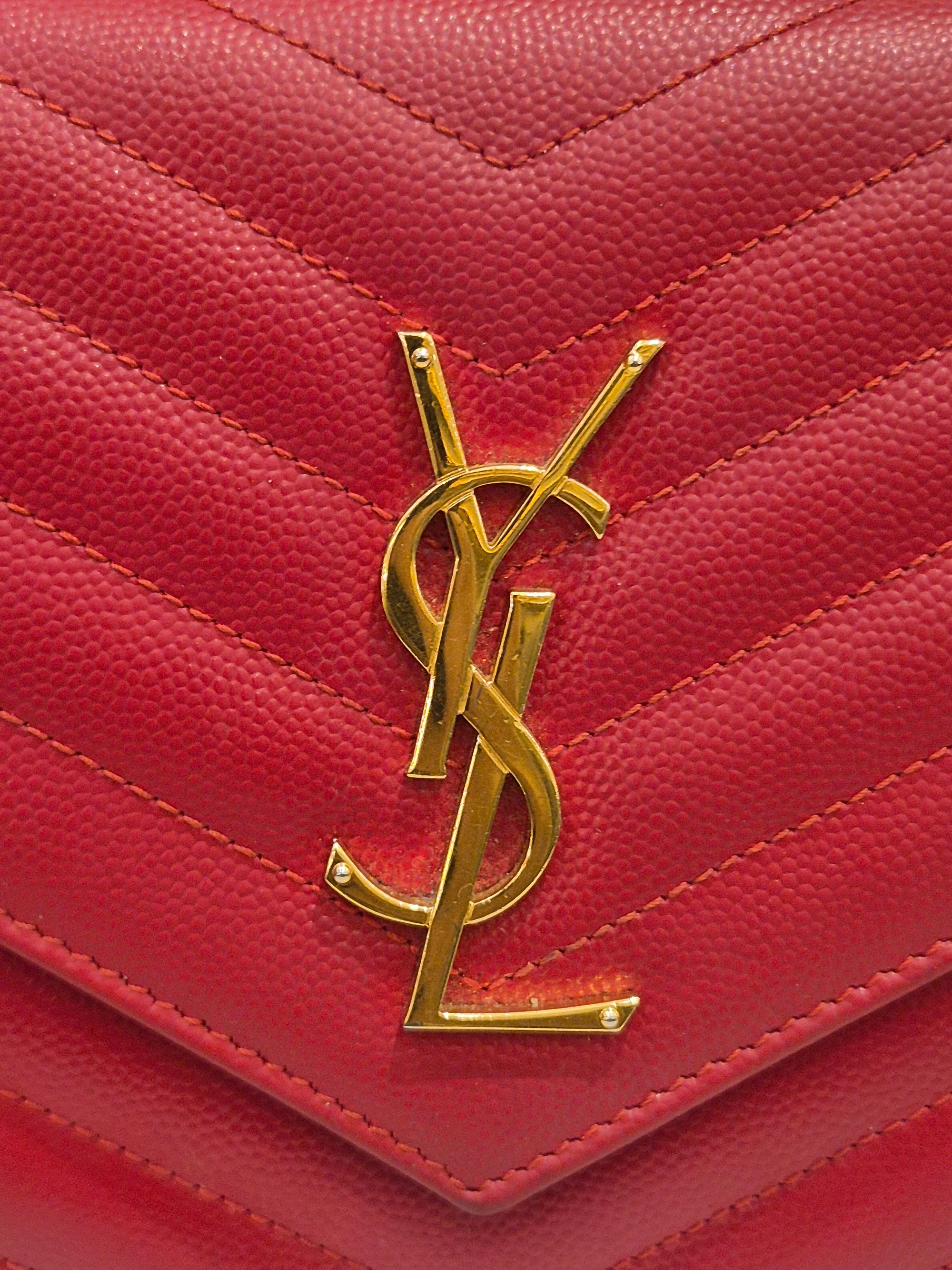 Saint Laurent Envelope Wallet On Chain