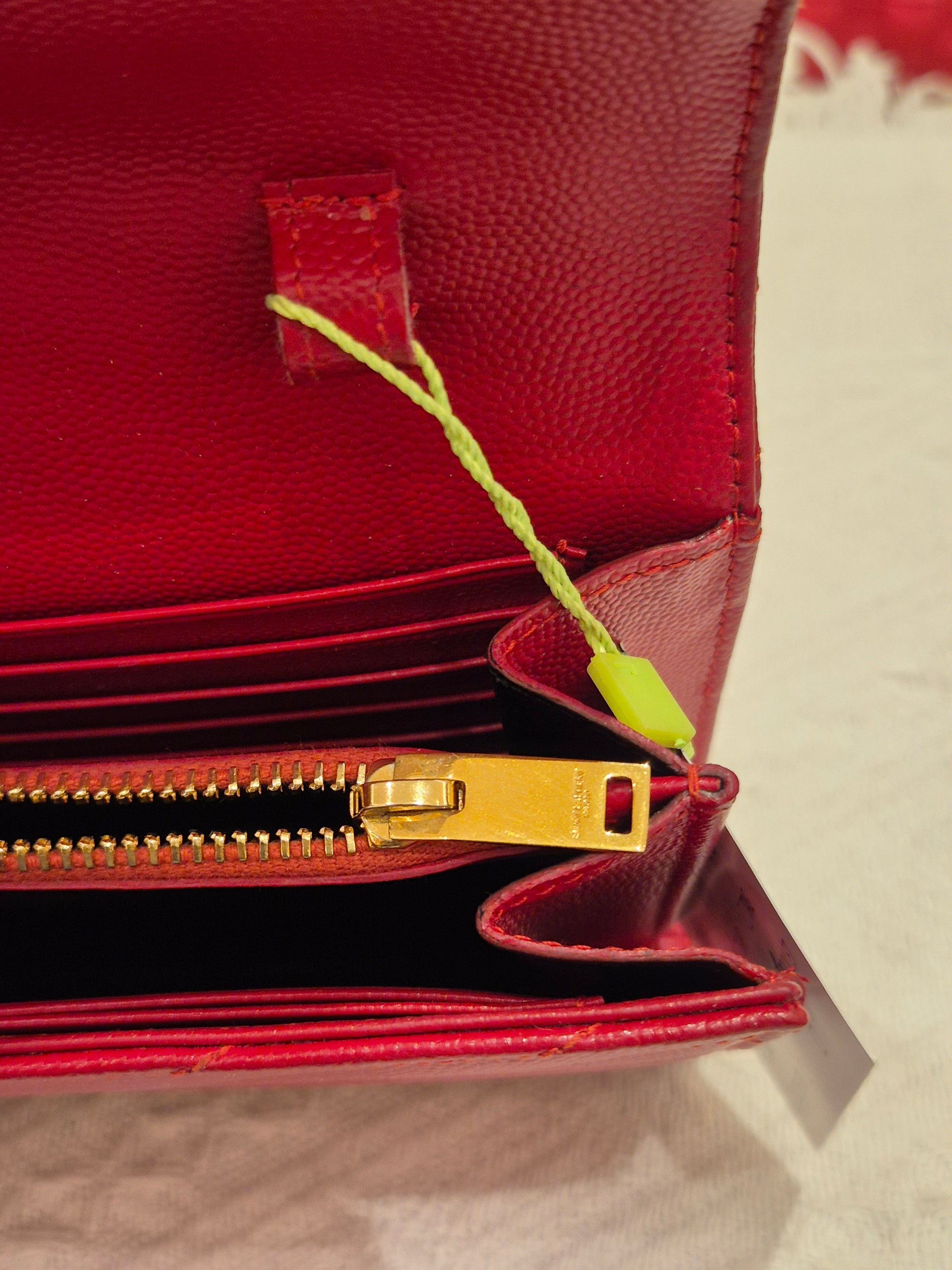 Saint Laurent Envelope Wallet On Chain