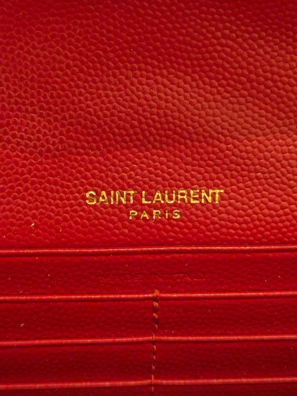 Saint Laurent Envelope Wallet On Chain