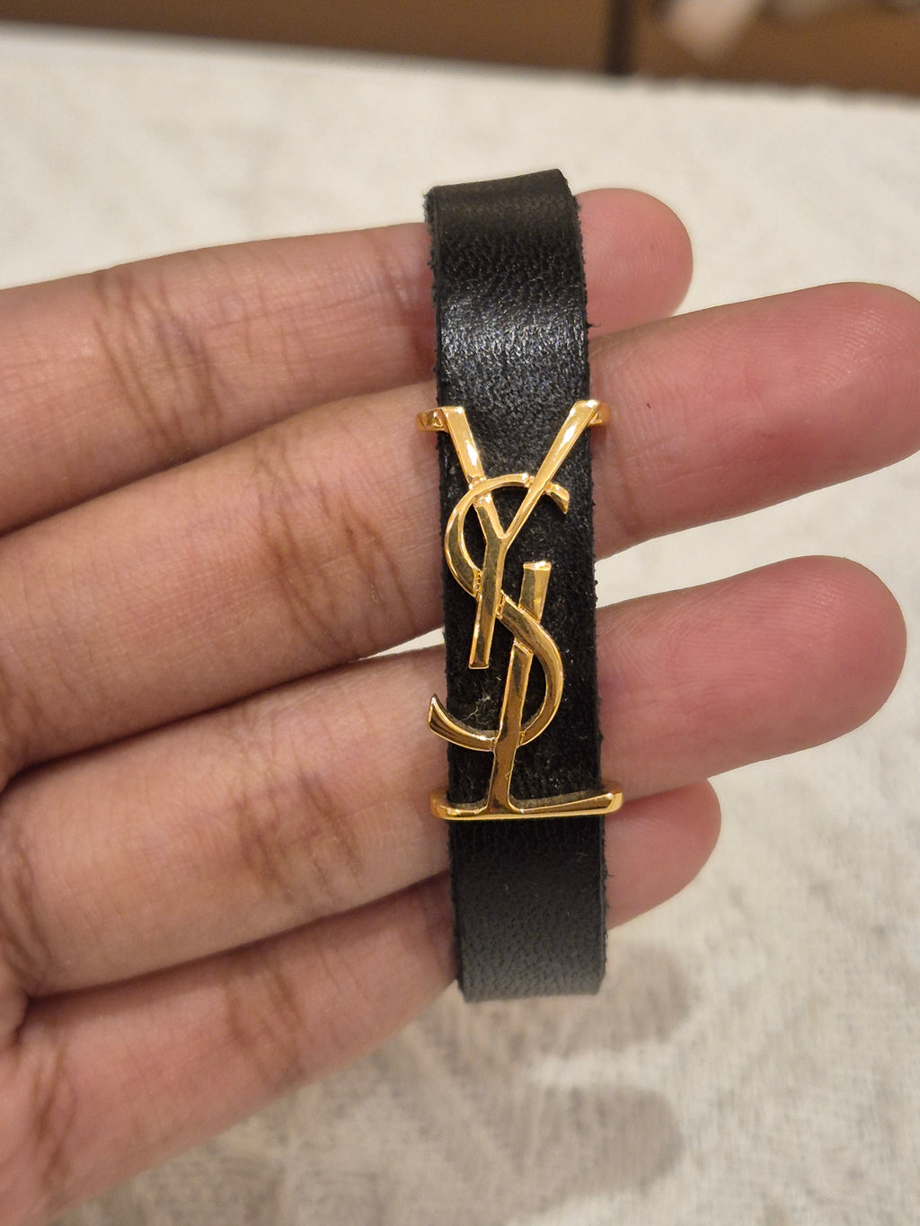 Saint Laurent Bracelet Black