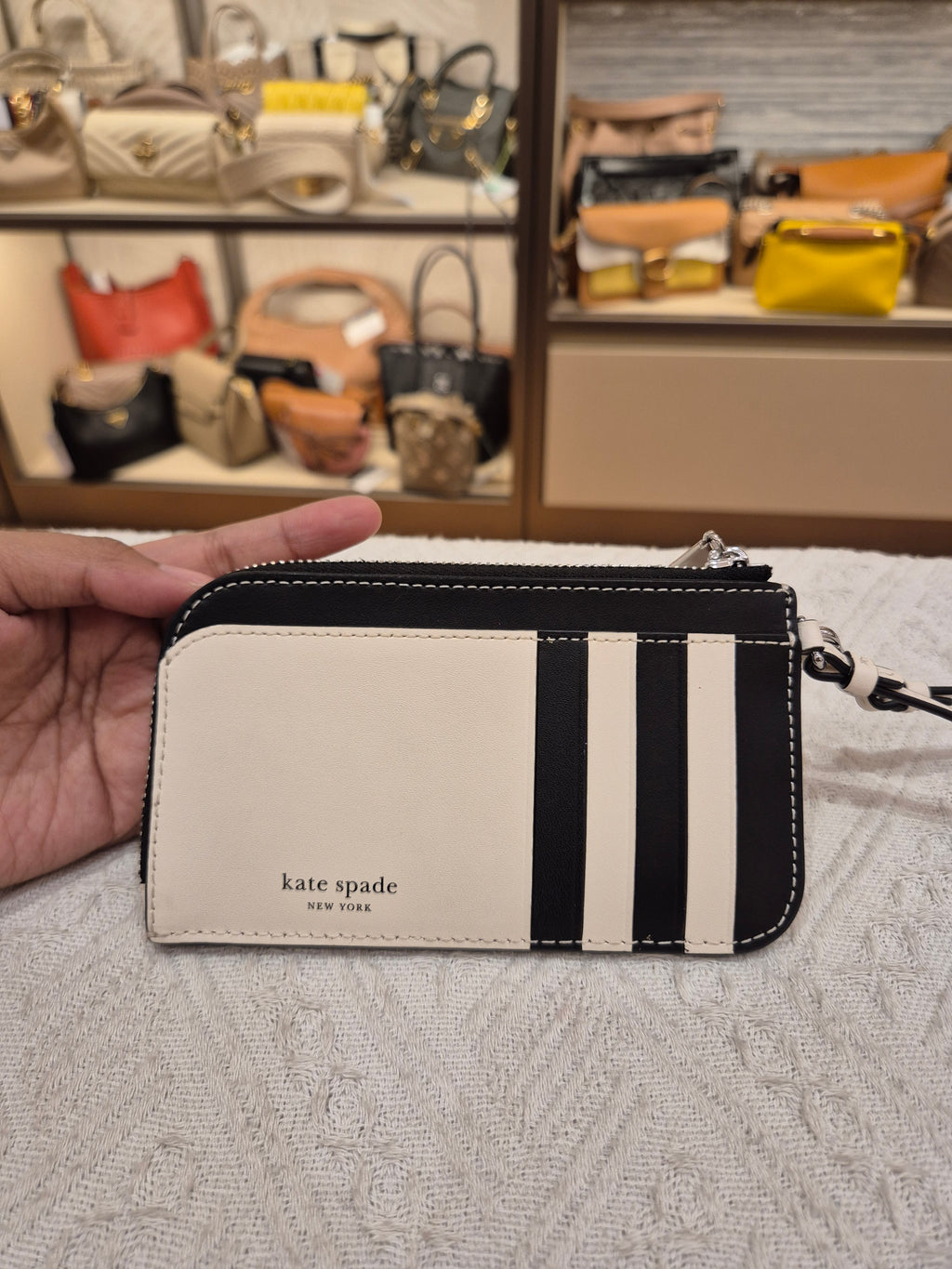 Kate Spade Zipper Card Wallet