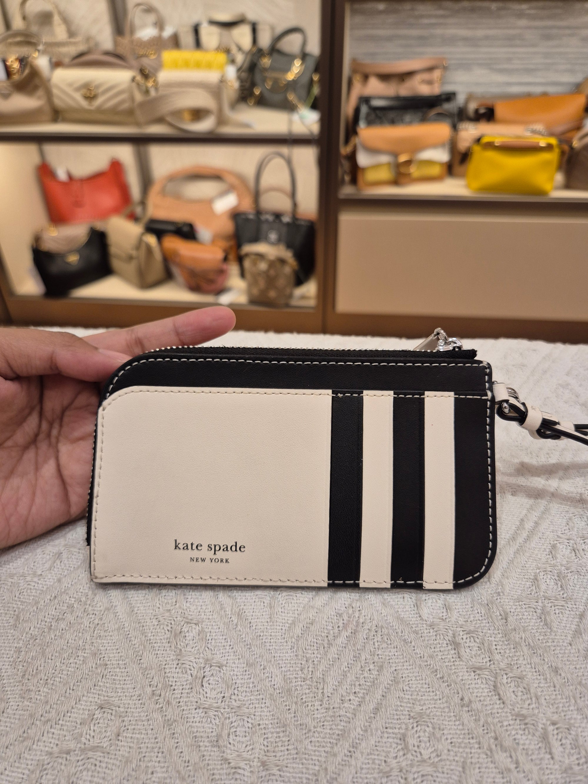 Kate Spade Zipper Card Wallet