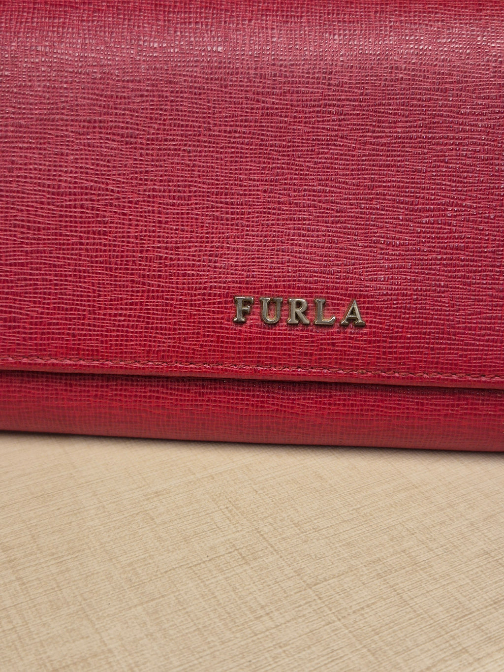 Furla Long Wallet Red