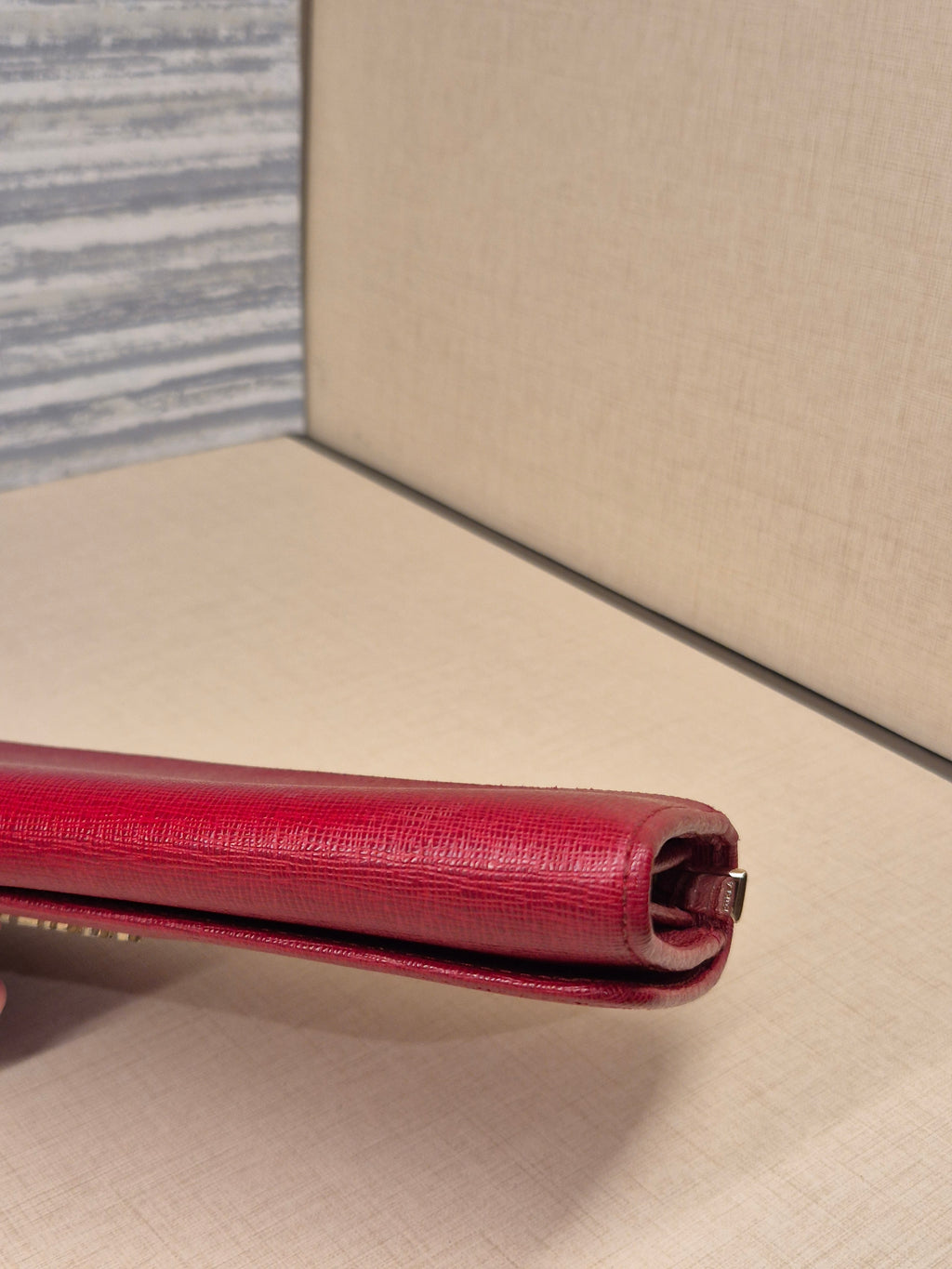 Furla Long Wallet Red