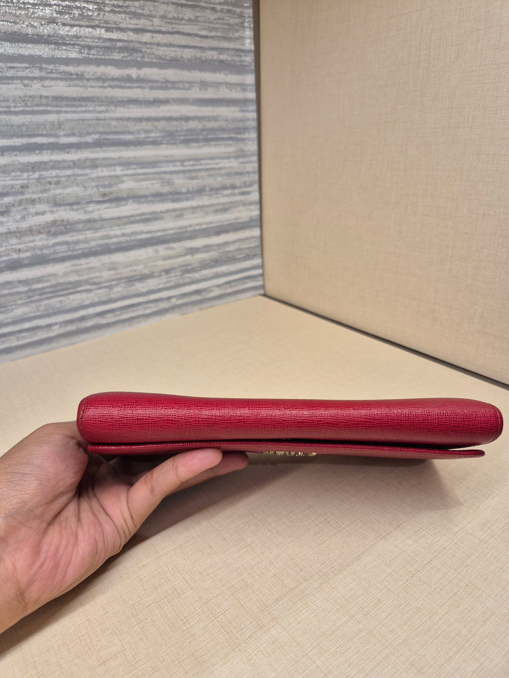 Furla Long Wallet Red