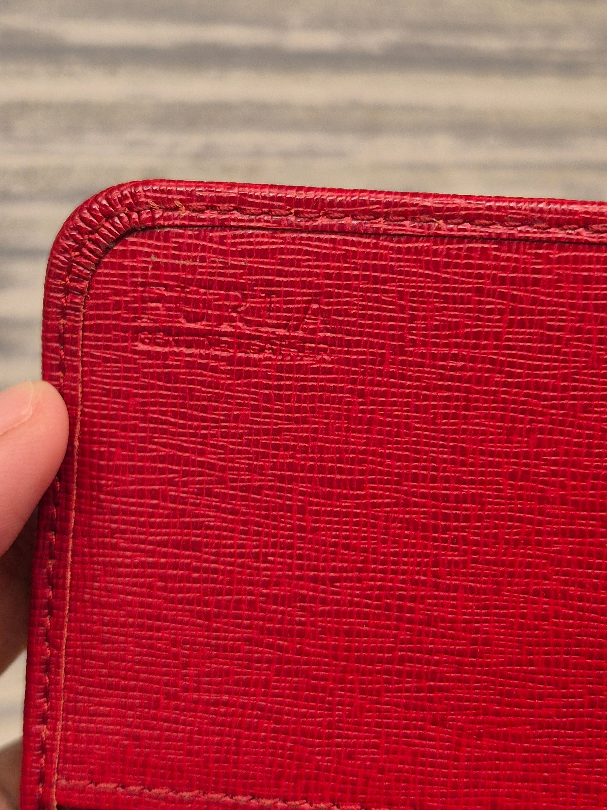 Furla Long Wallet Red