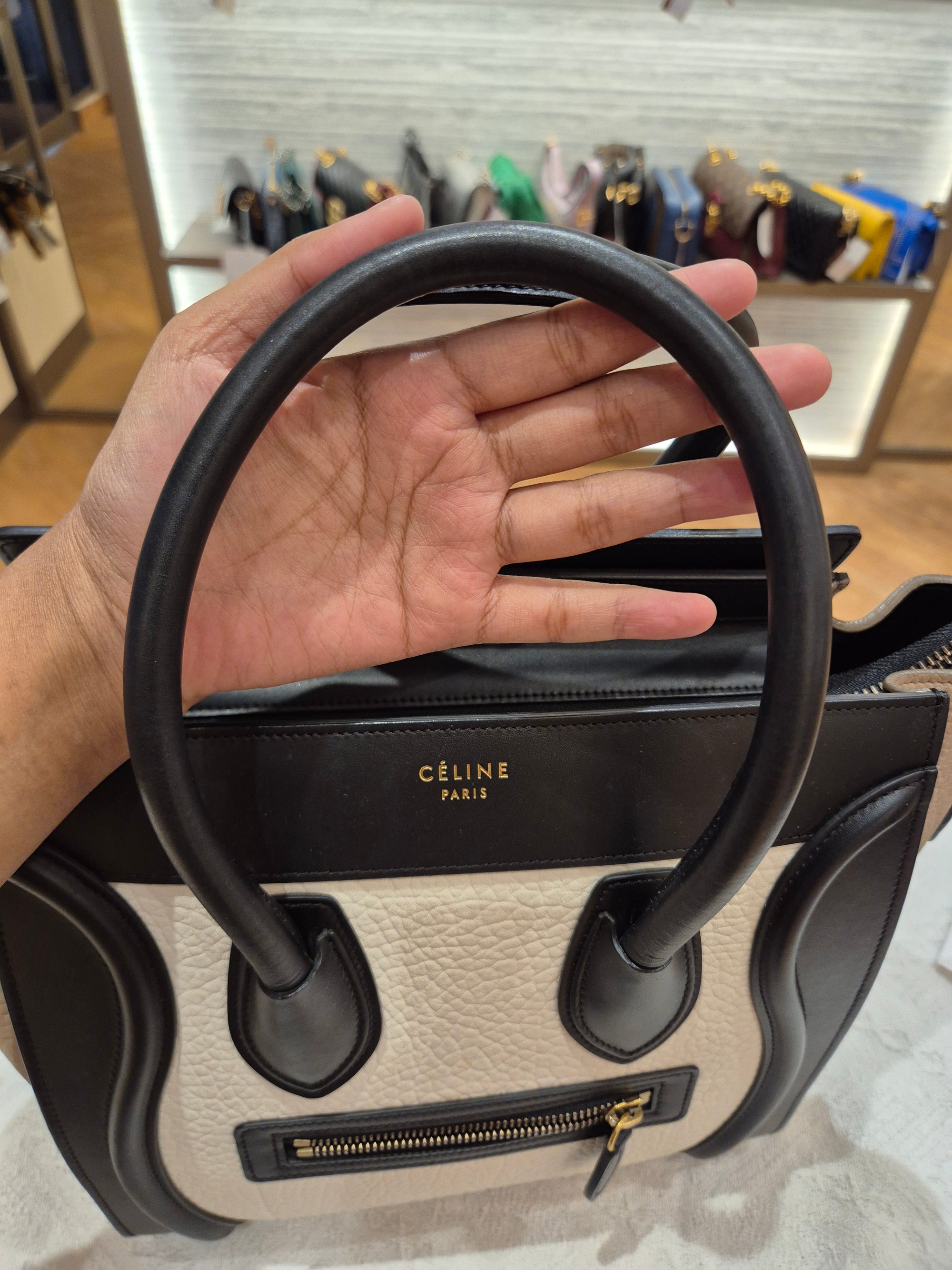 Celine Lugage Micro Multi Colour