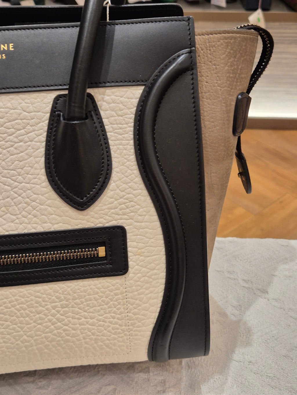 Celine Lugage Micro Multi Colour