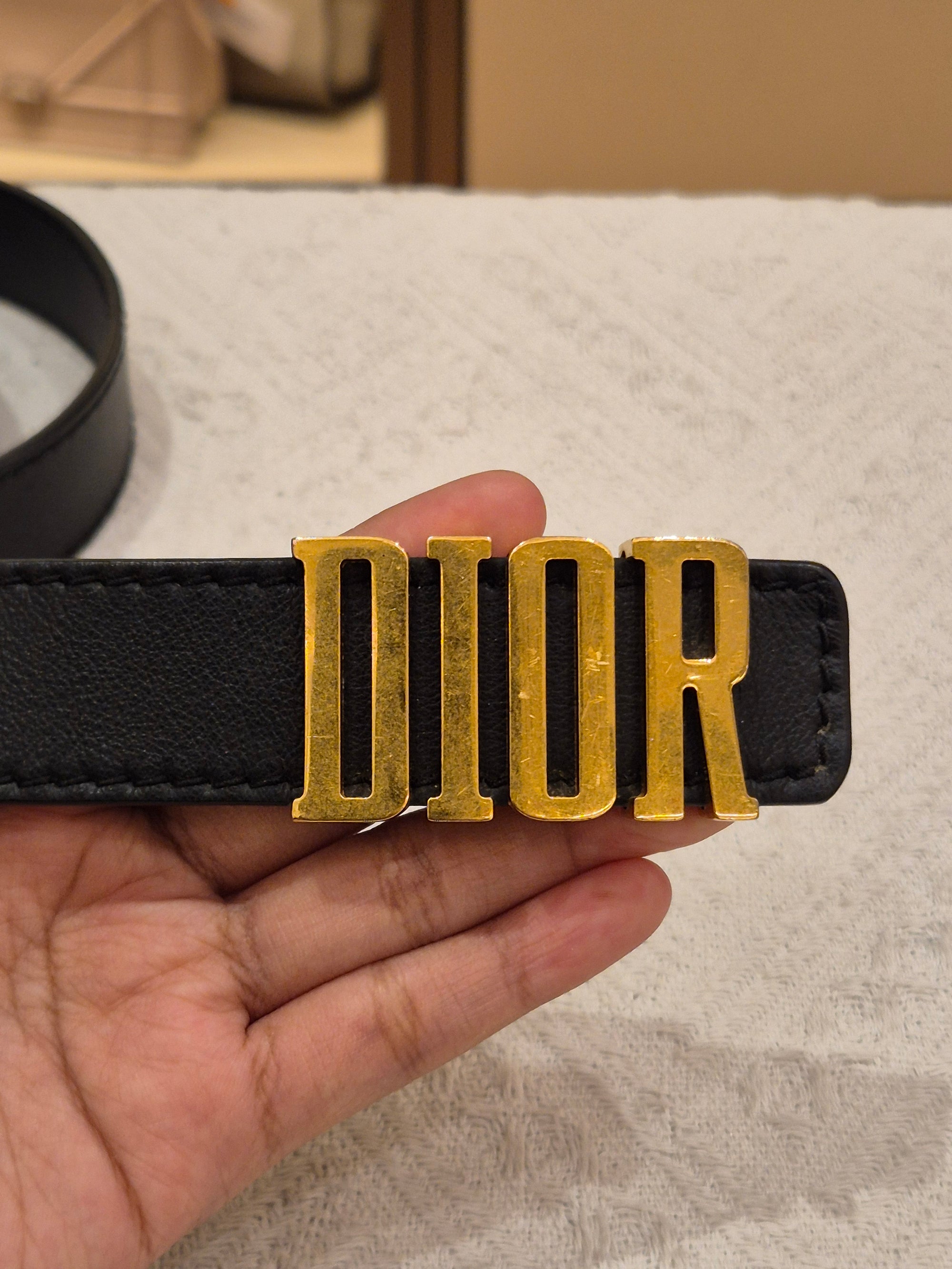Dior Belt Black