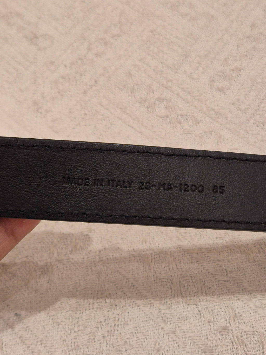 Dior Belt Black