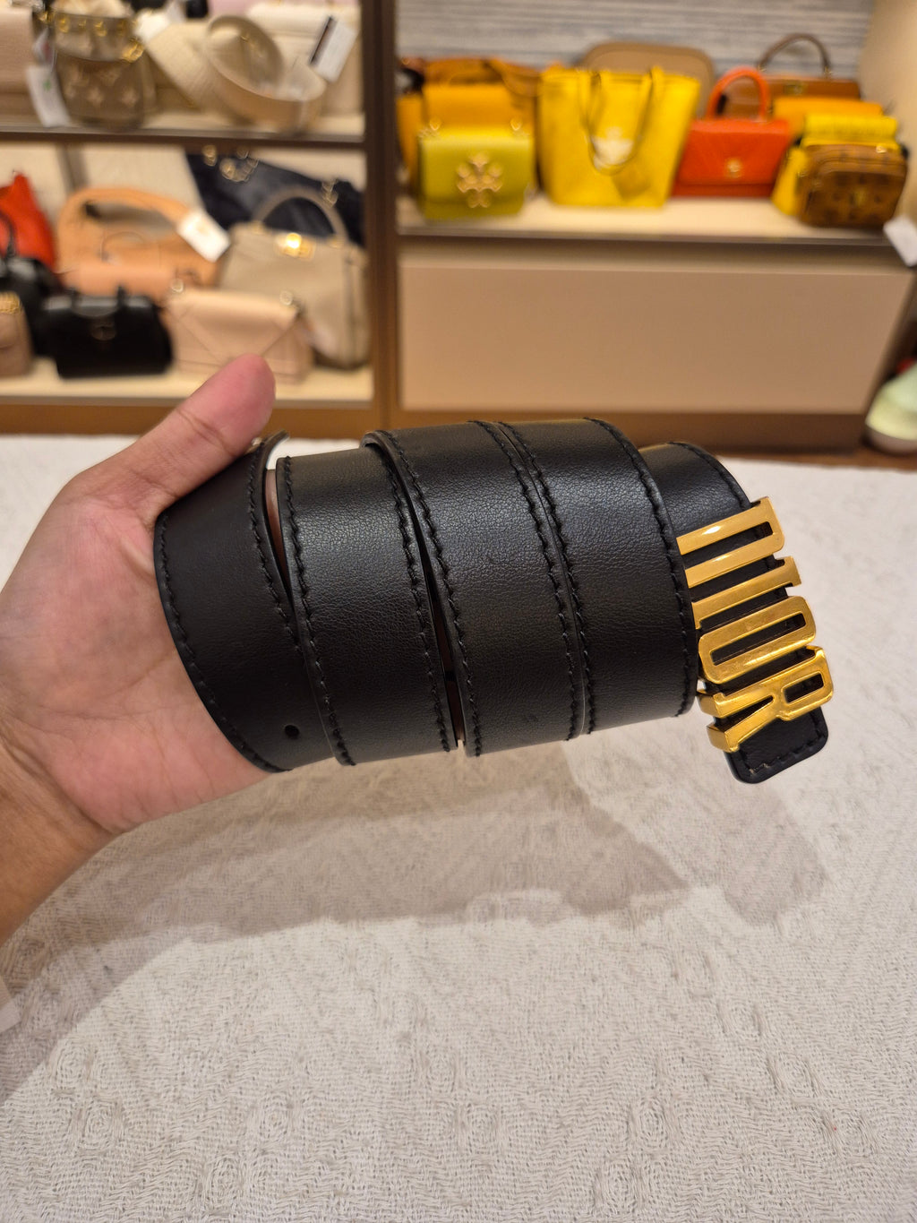 Dior Belt Black