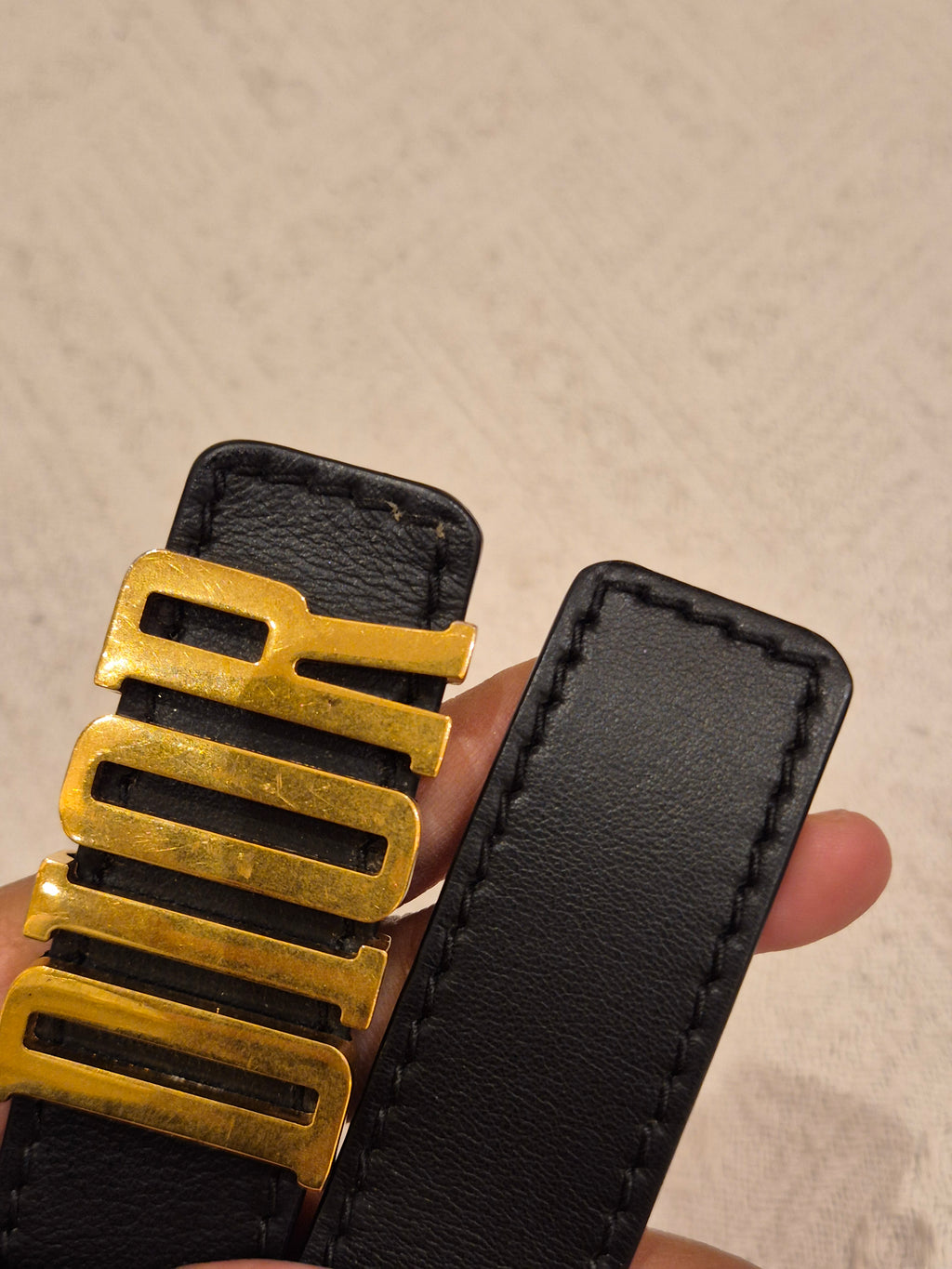 Dior Belt Black
