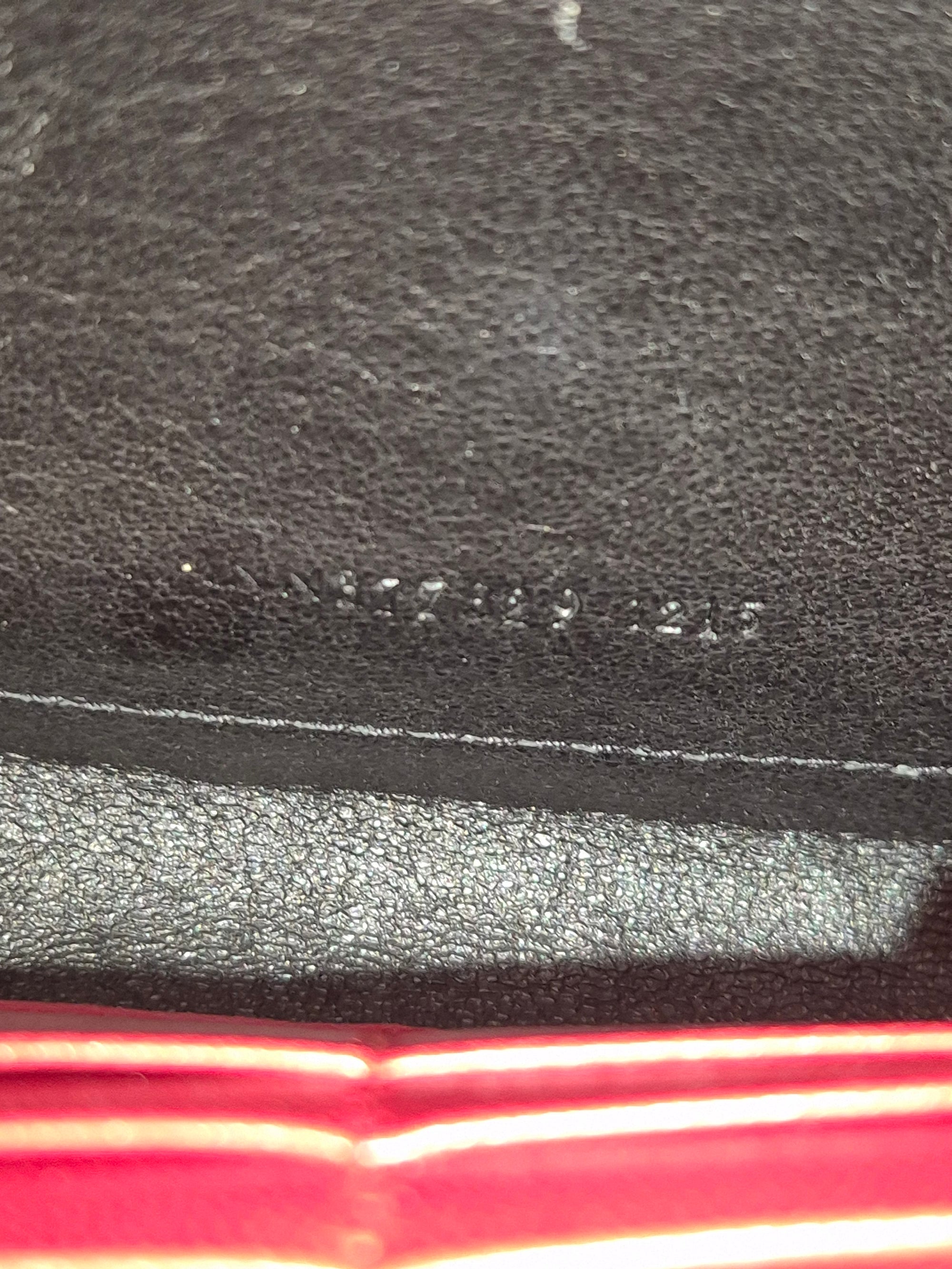 Saint Laurent Wallet On Chain Croco