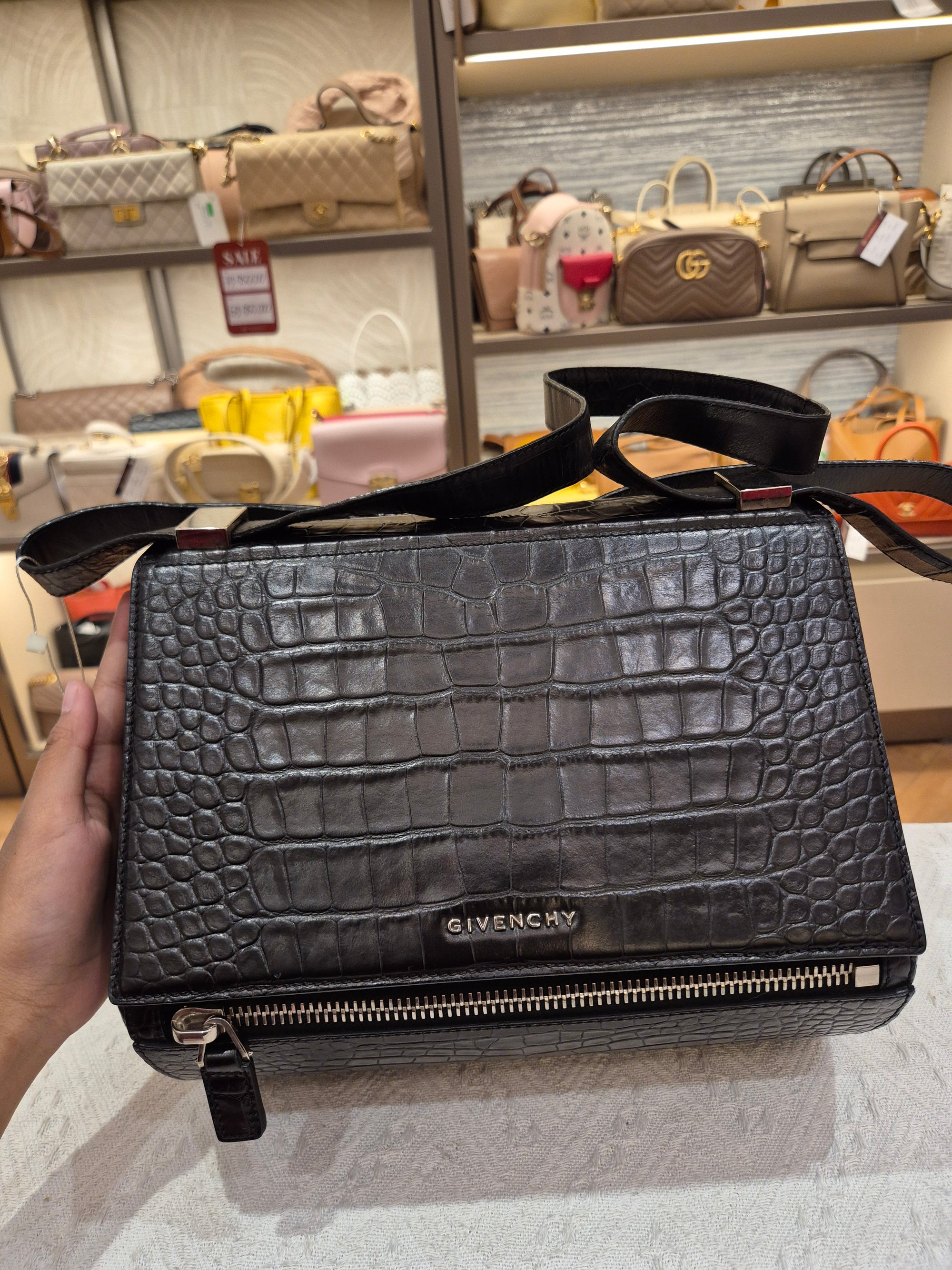 Givenchy Pandora Box Croco