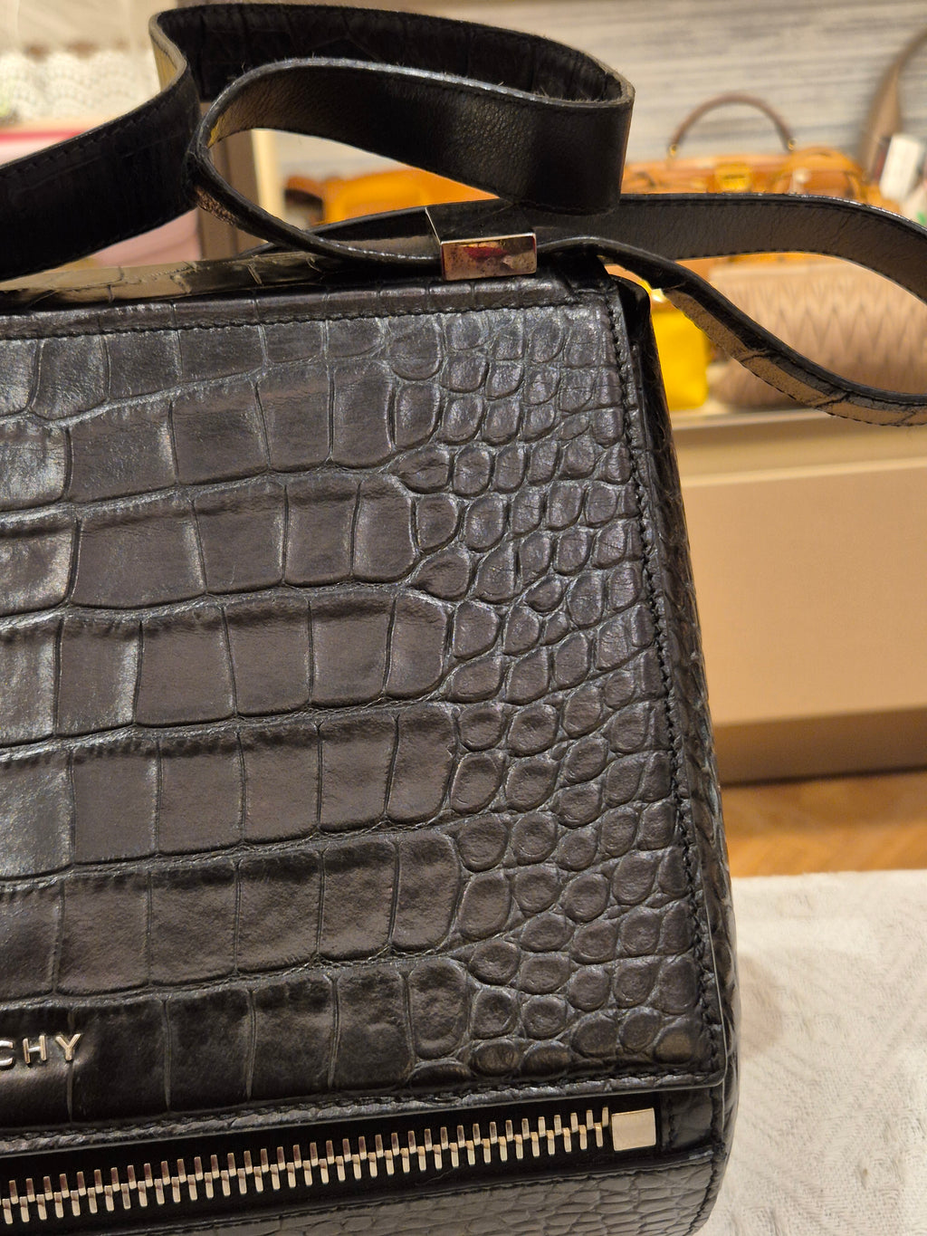 Givenchy Pandora Box Croco