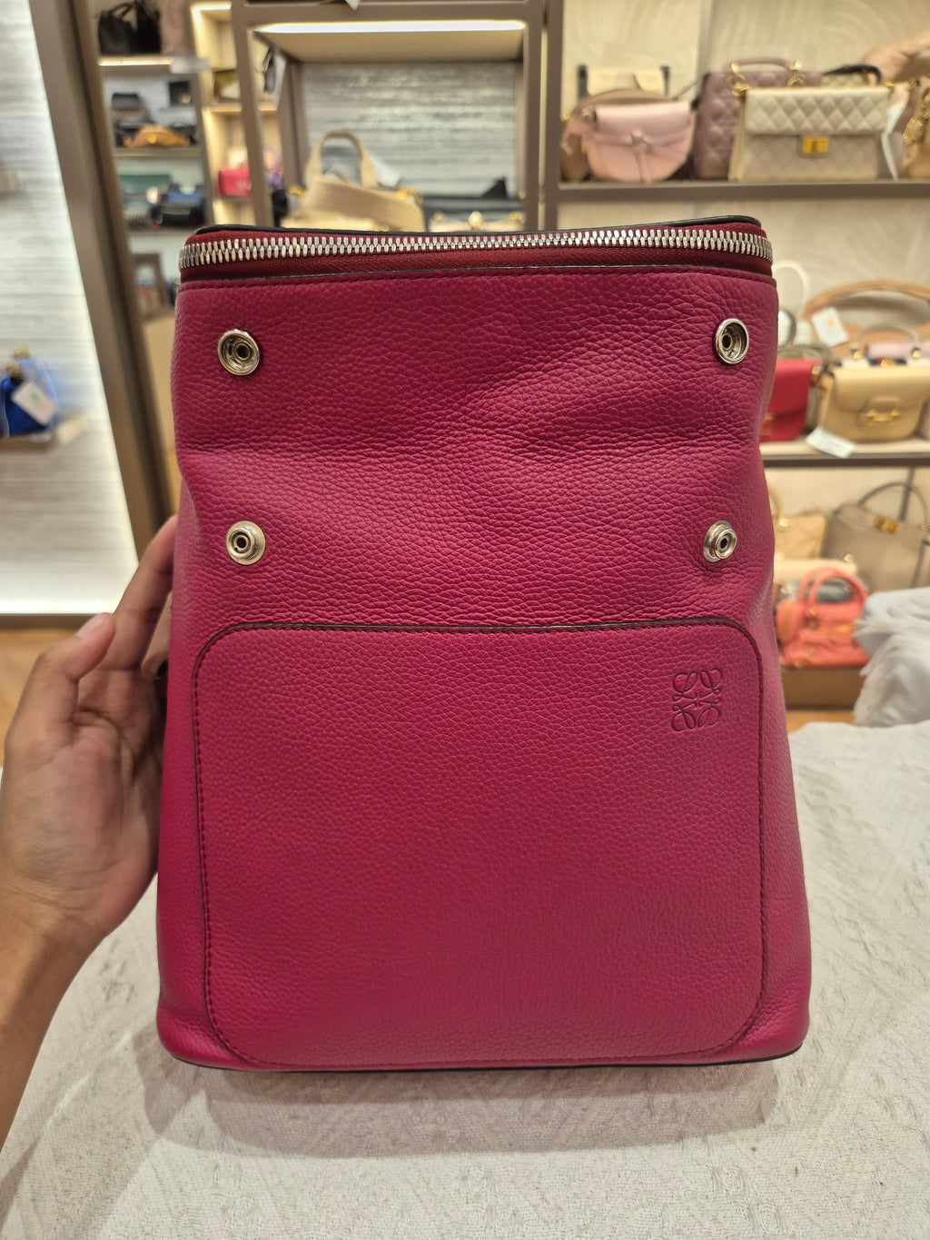 Loewe Backpack Red