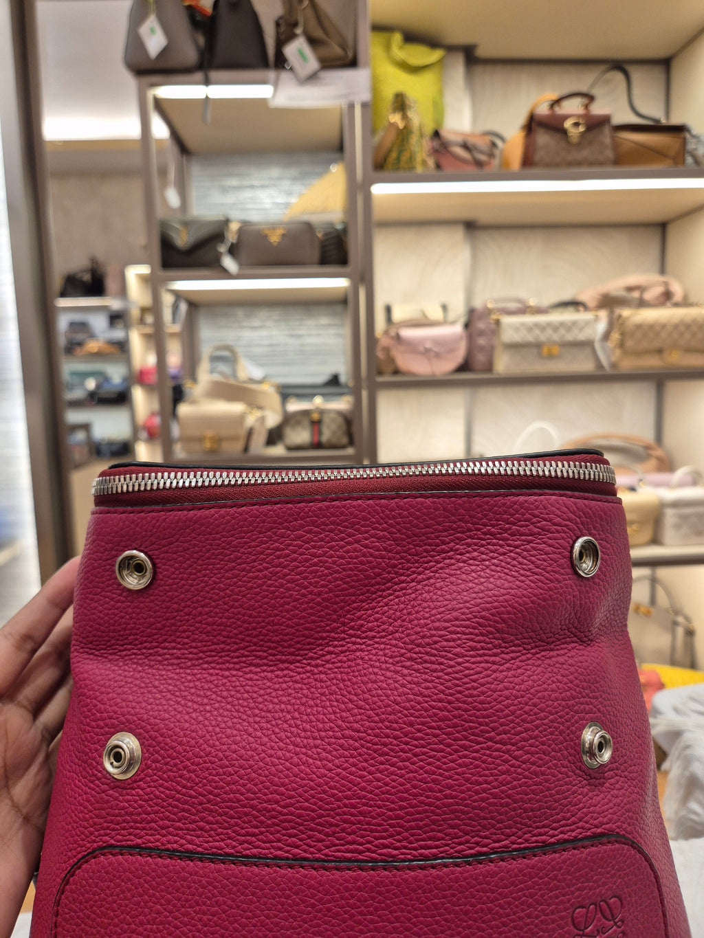 Loewe Backpack Red