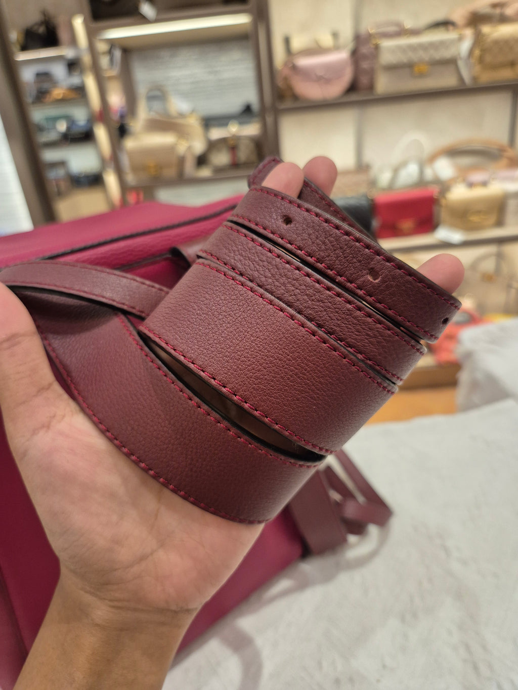 Loewe Backpack Red