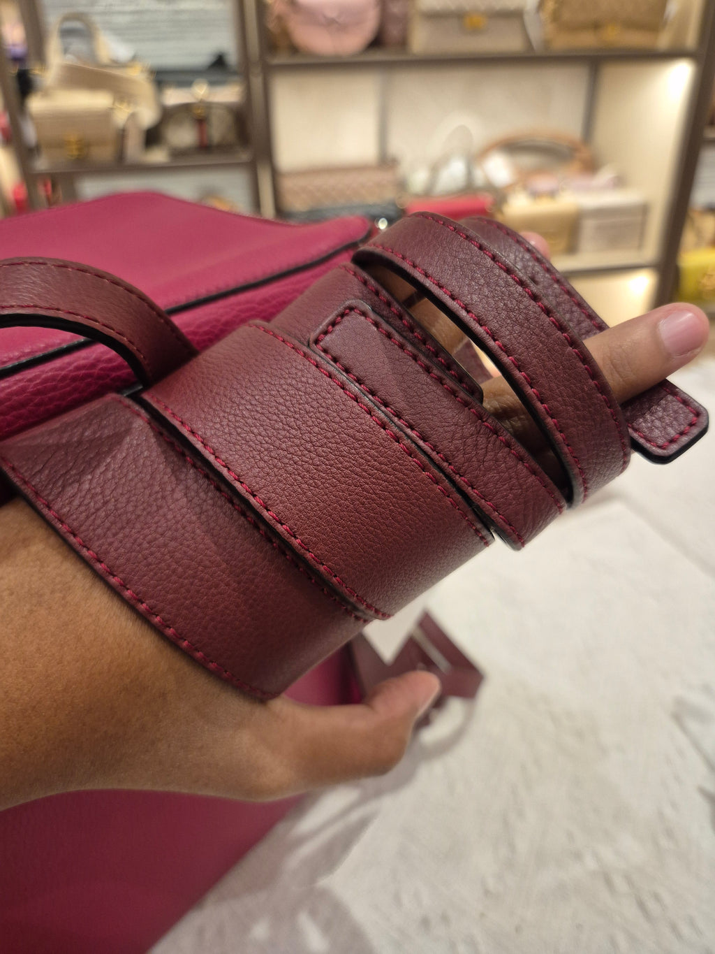 Loewe Backpack Red