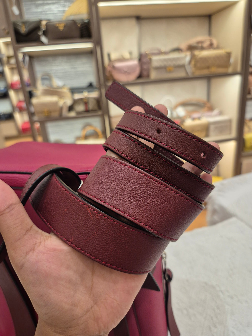 Loewe Backpack Red