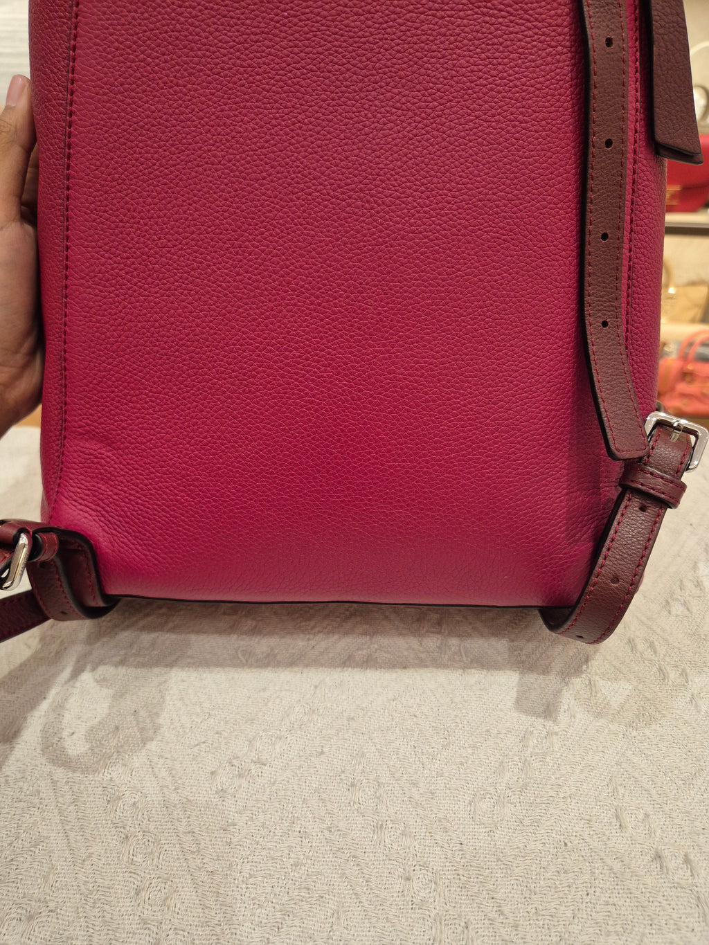 Loewe Backpack Red