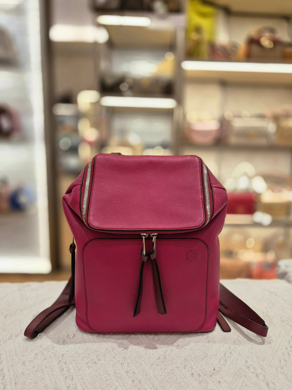 Loewe Backpack Red