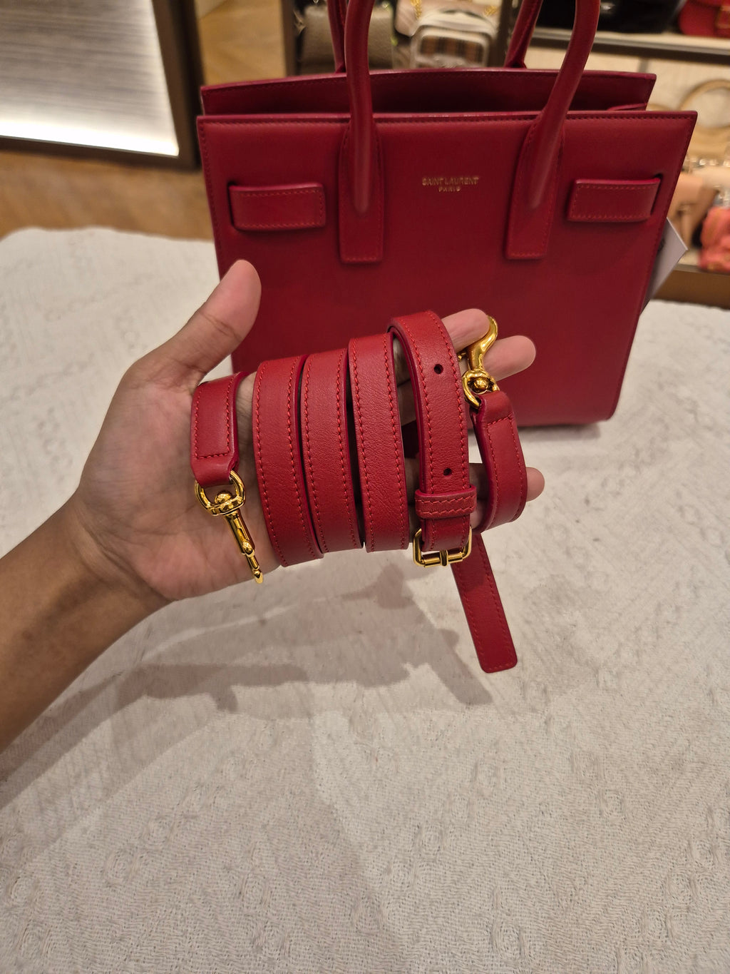Saint Laurent Sac De Jour Nano