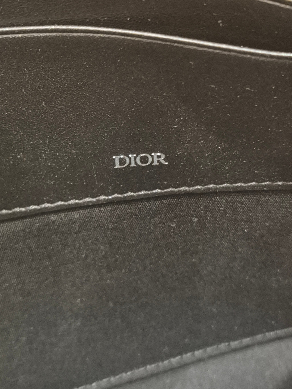 Dior Clutch Oblique Black