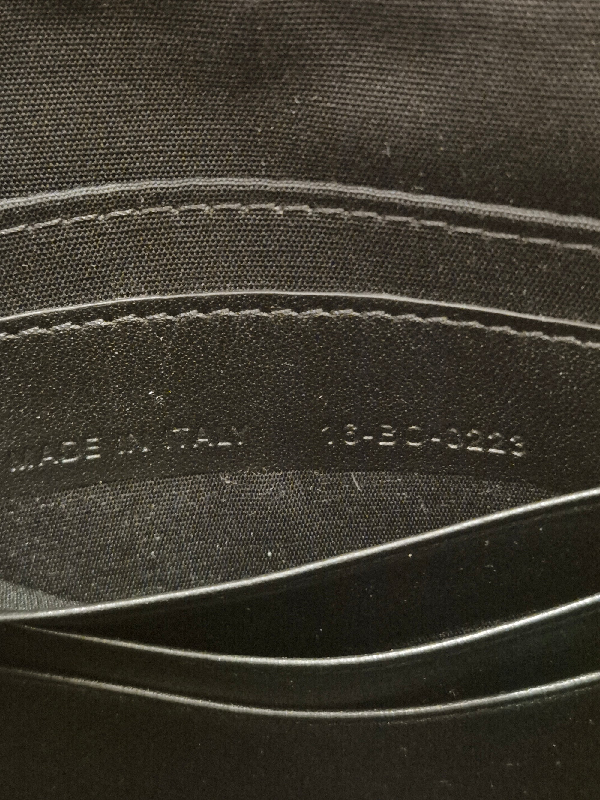 Dior Clutch Oblique Black