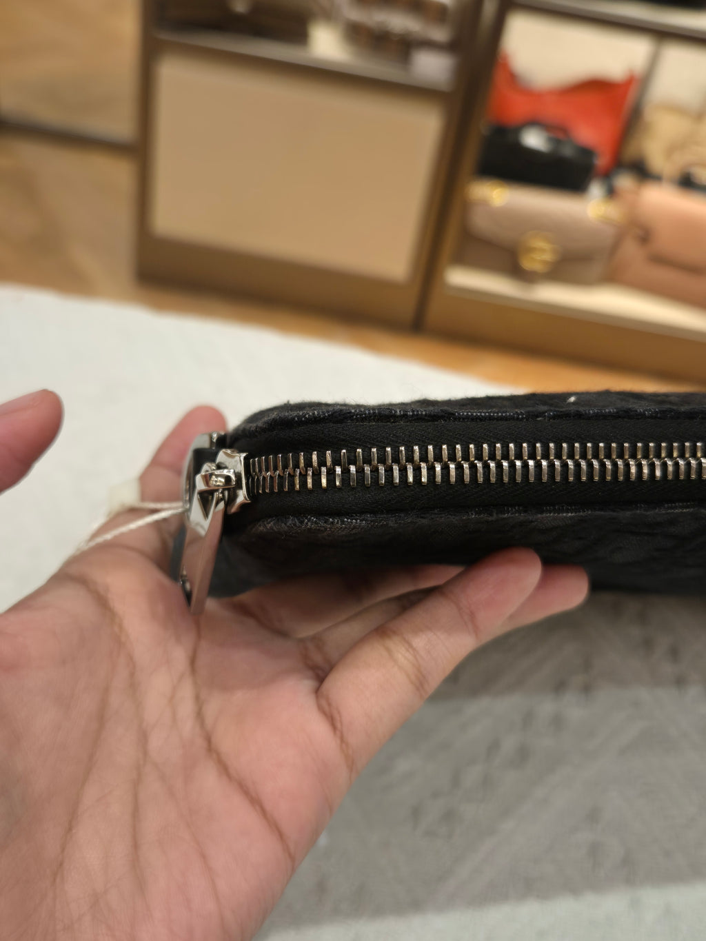 Dior Clutch Oblique Black