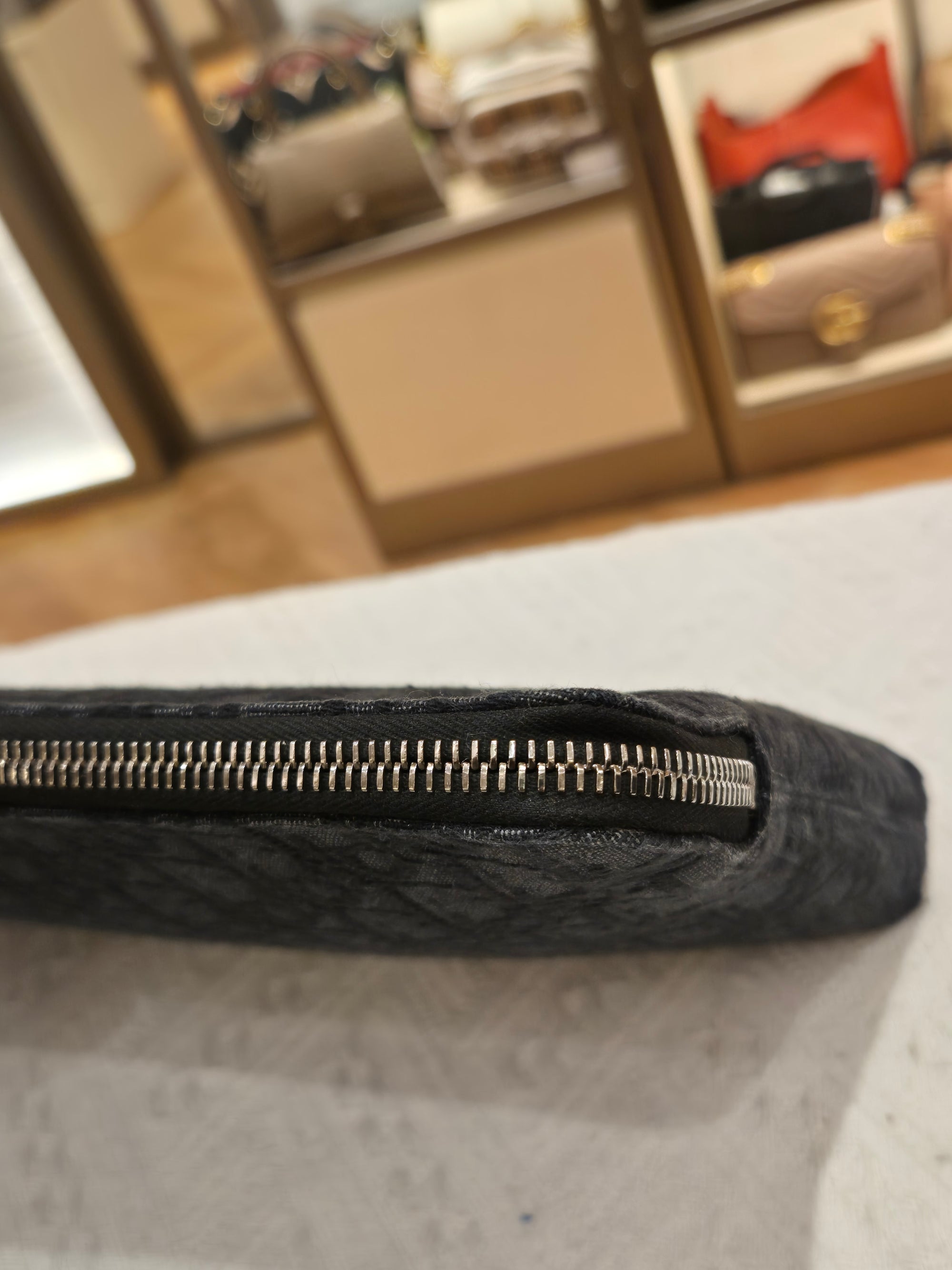 Dior Clutch Oblique Black