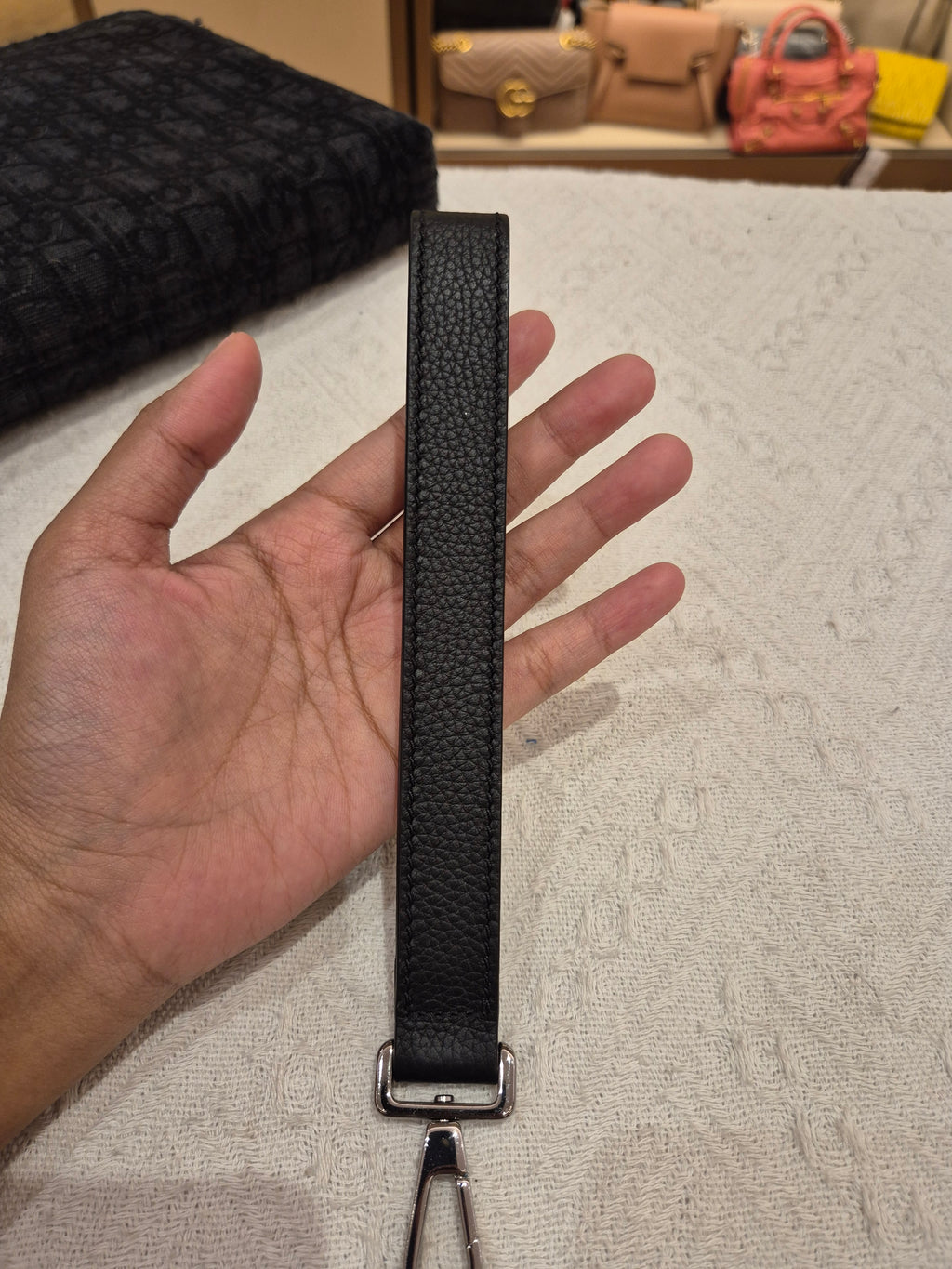 Dior Clutch Oblique Black