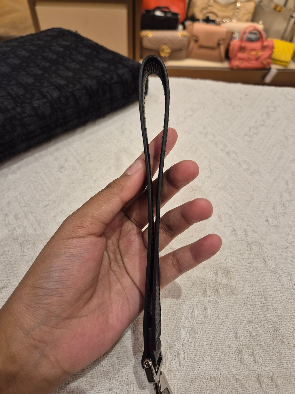 Dior Clutch Oblique Black