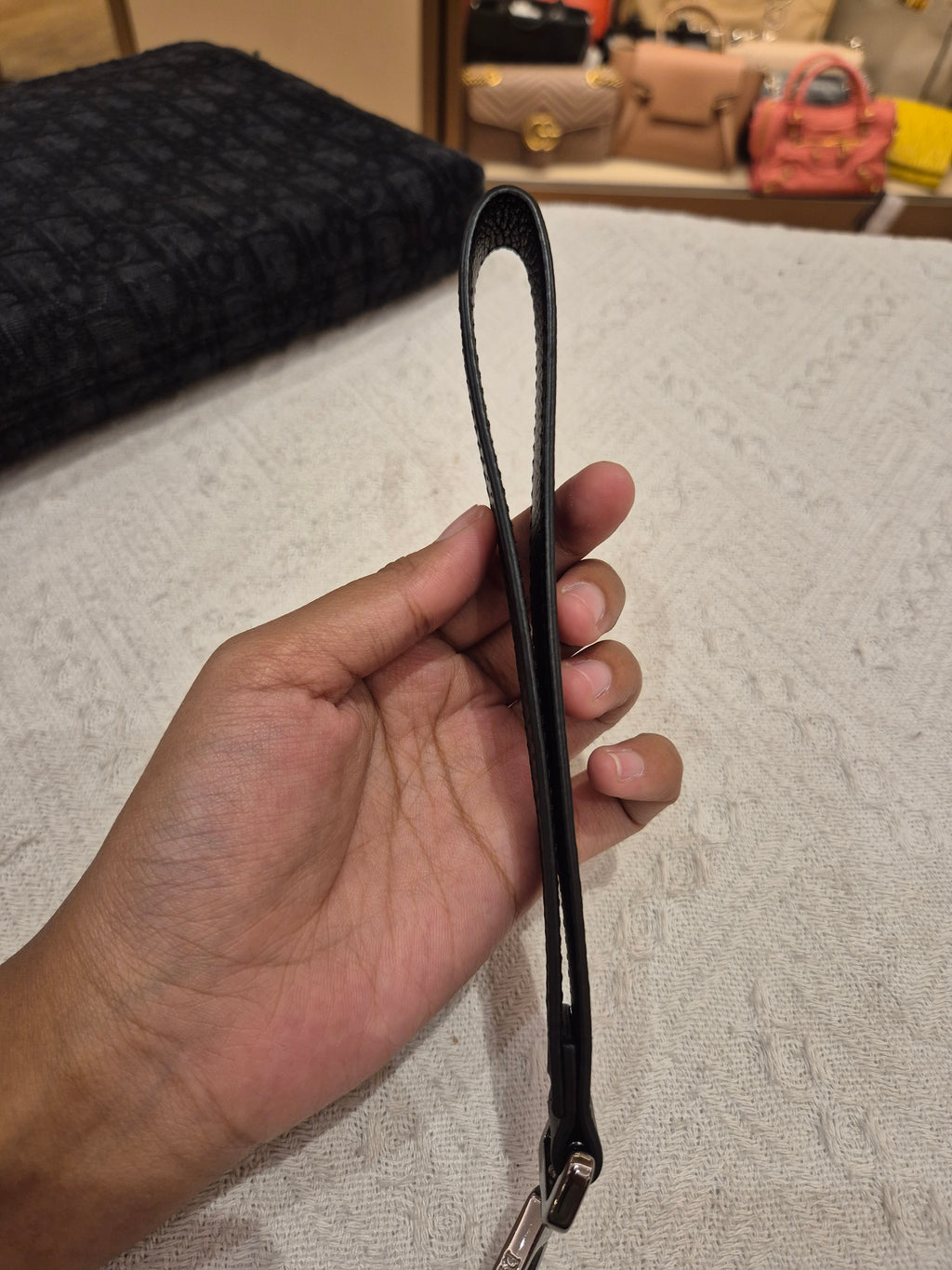 Dior Clutch Oblique Black