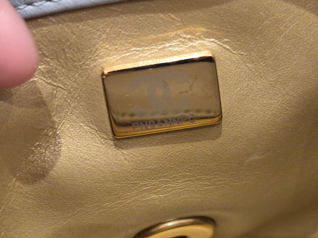 Chanel Rectangle Flap Grey