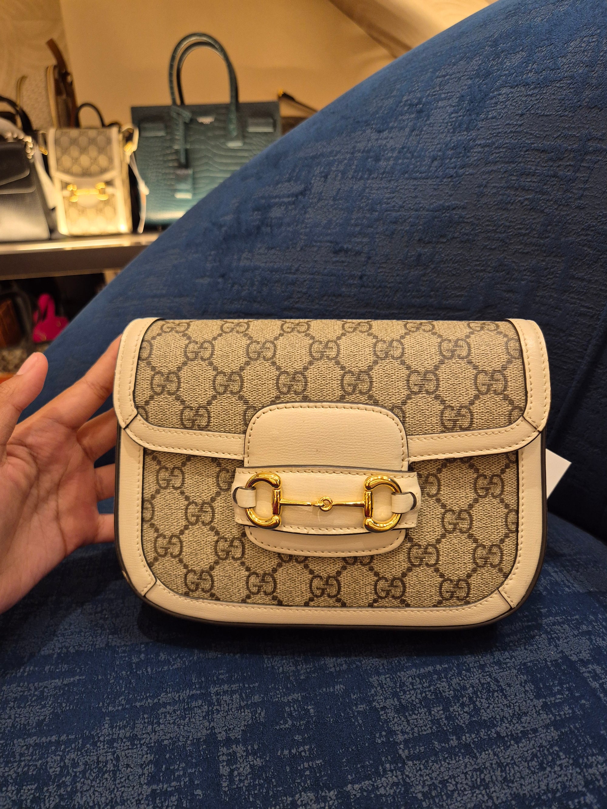 Gucci Mini Horsebit Monogram
