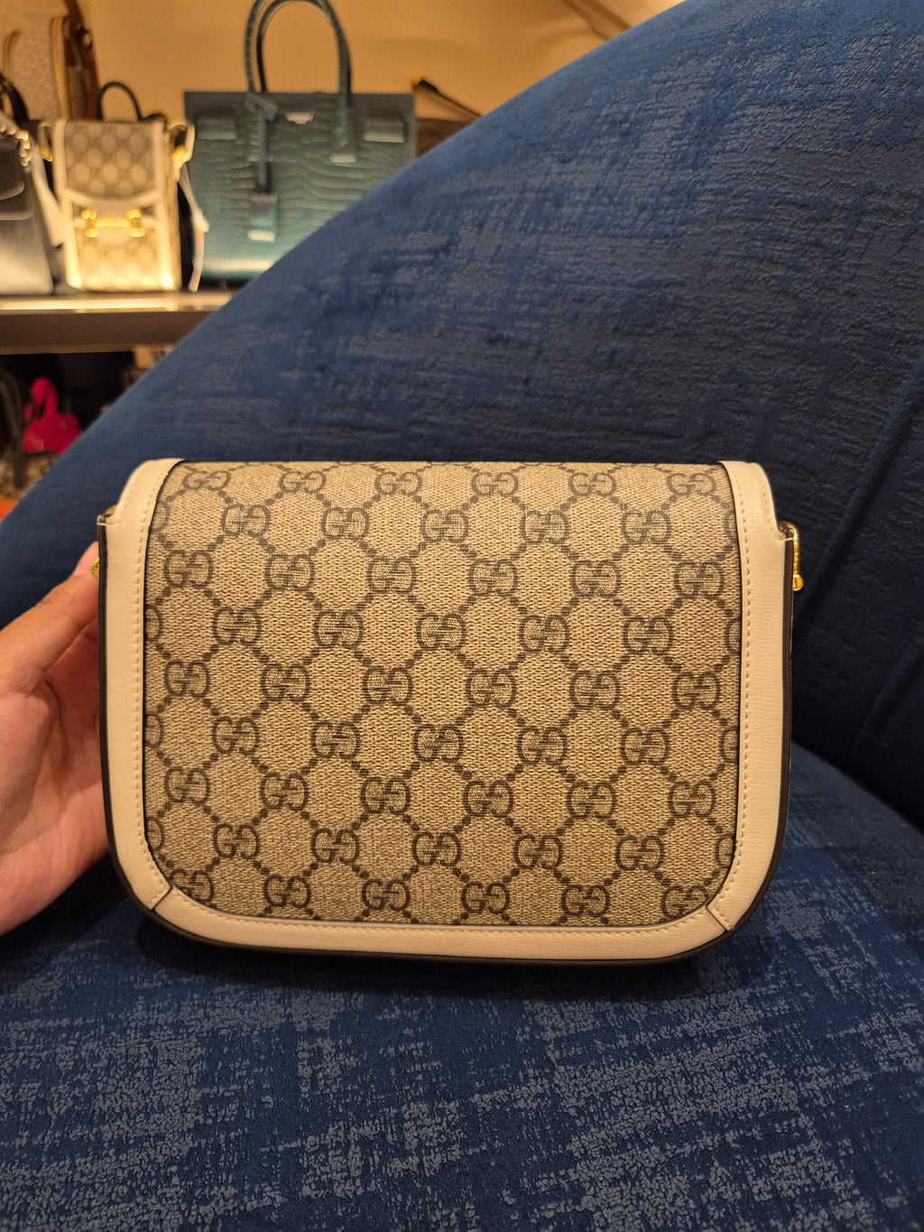 Gucci Mini Horsebit Monogram