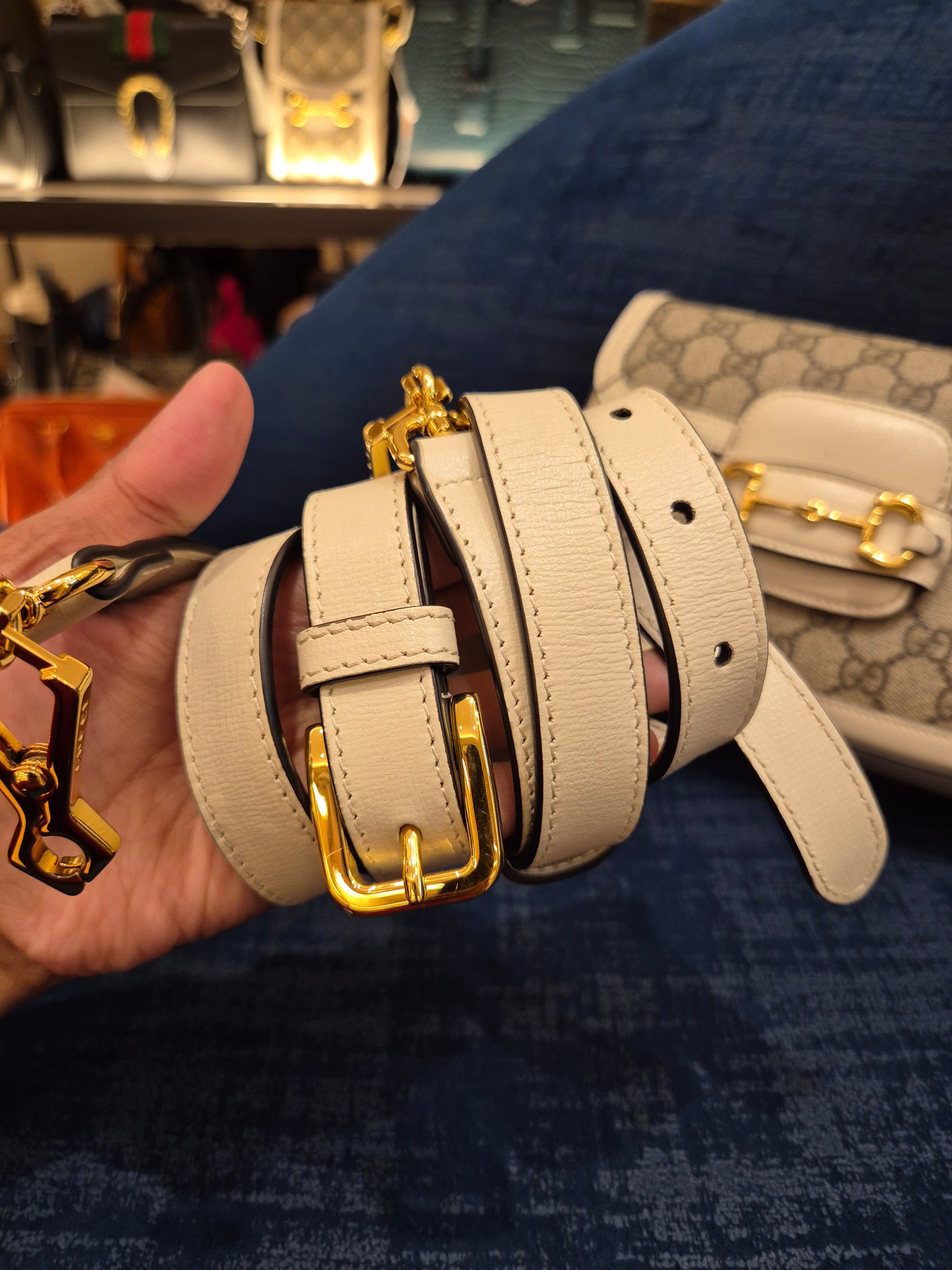 Gucci Mini Horsebit Monogram
