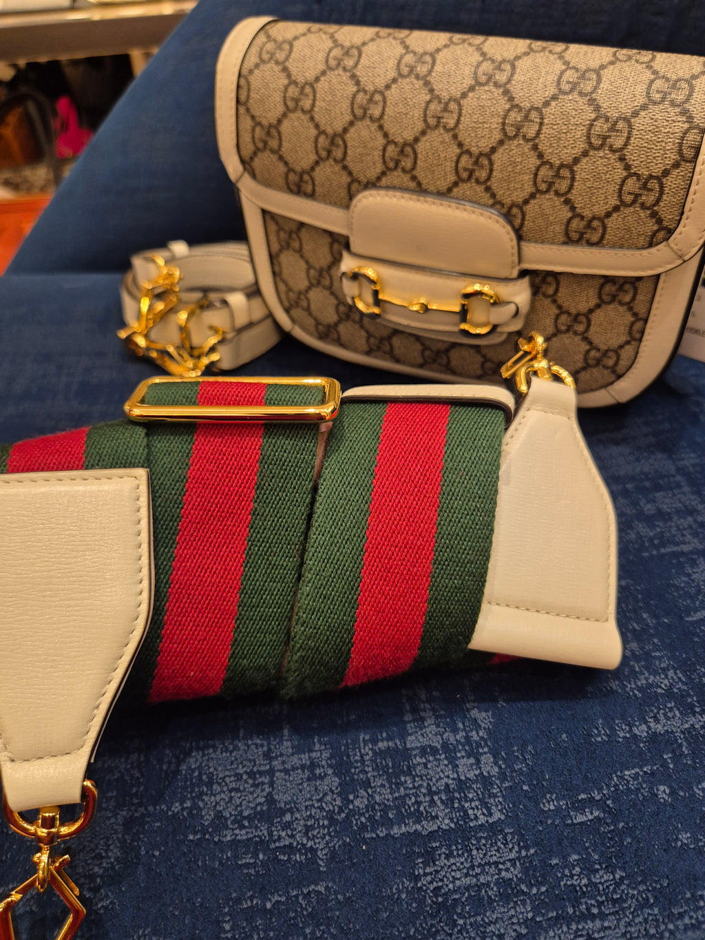 Gucci Mini Horsebit Monogram