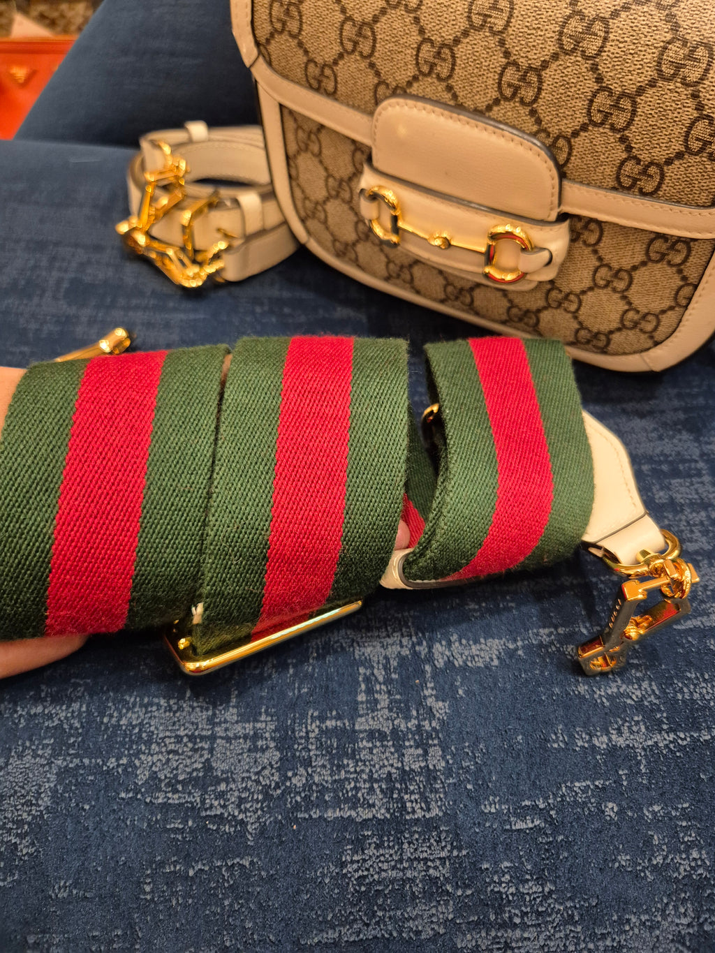 Gucci Mini Horsebit Monogram