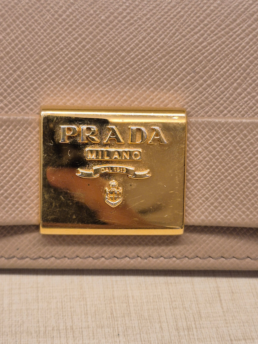 Prada Card Wallet Cameo