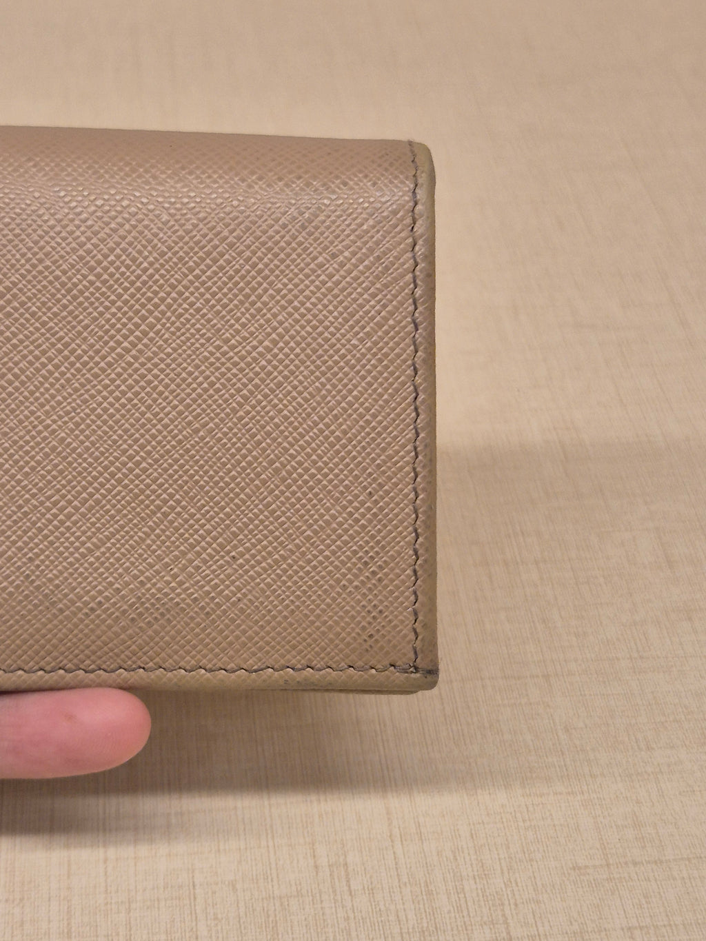 Prada Card Wallet Cameo