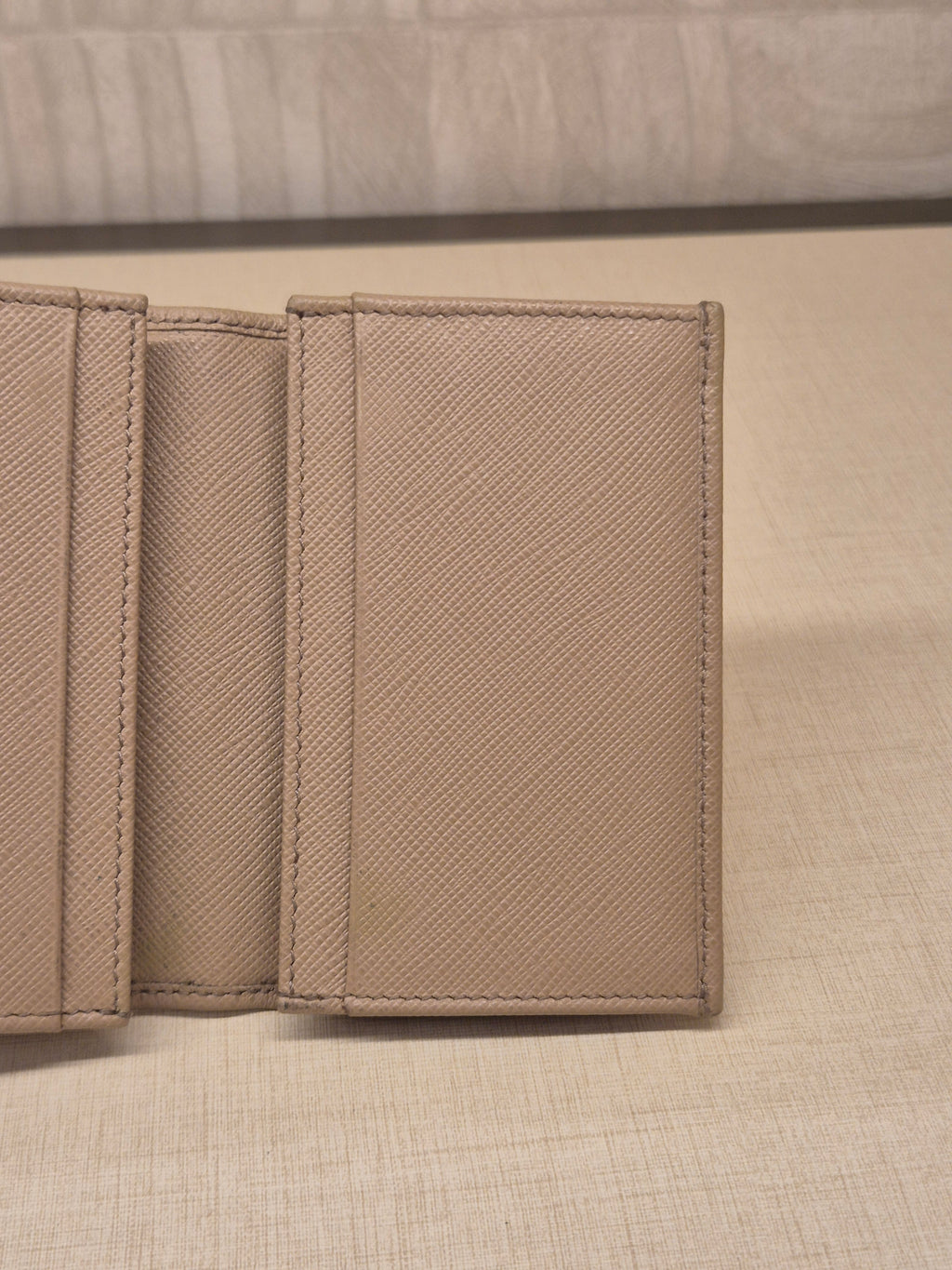 Prada Card Wallet Cameo