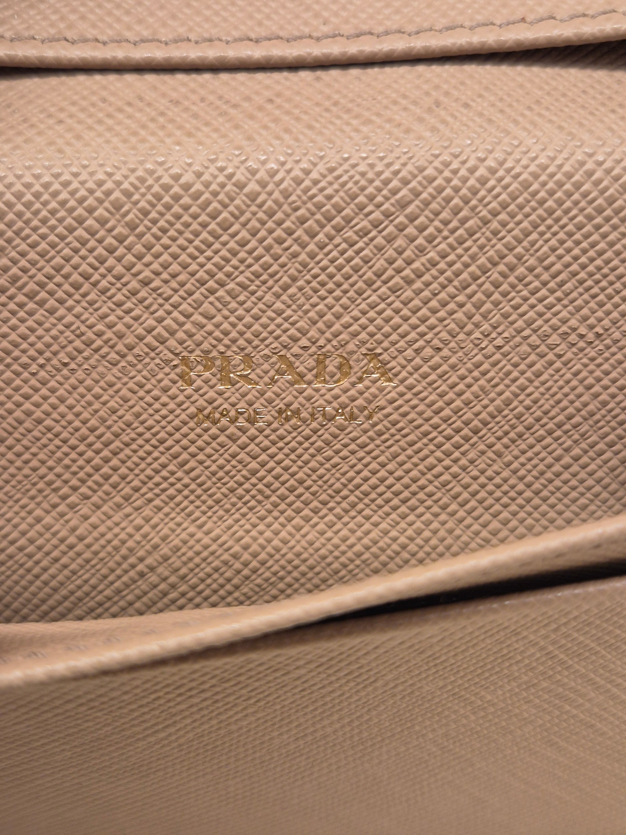 Prada Card Wallet Cameo